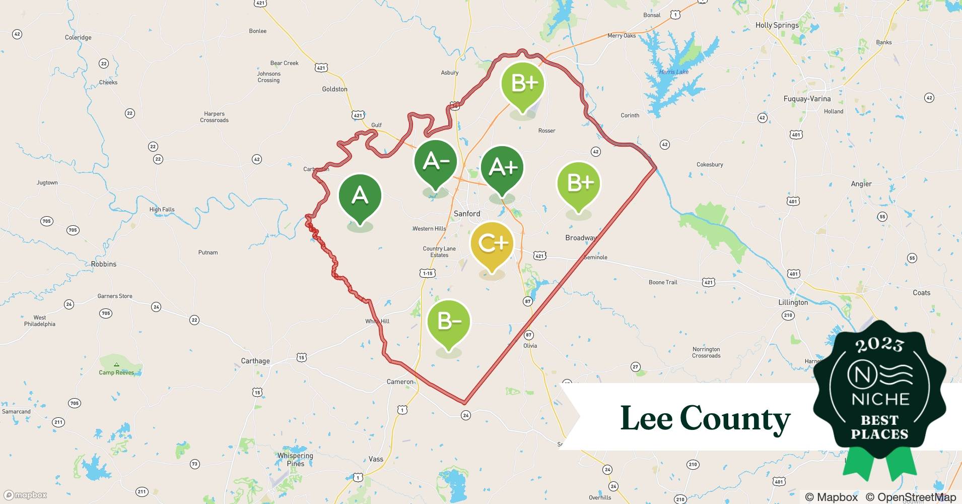 2023 Best Places to Live in Lee County, NC Niche