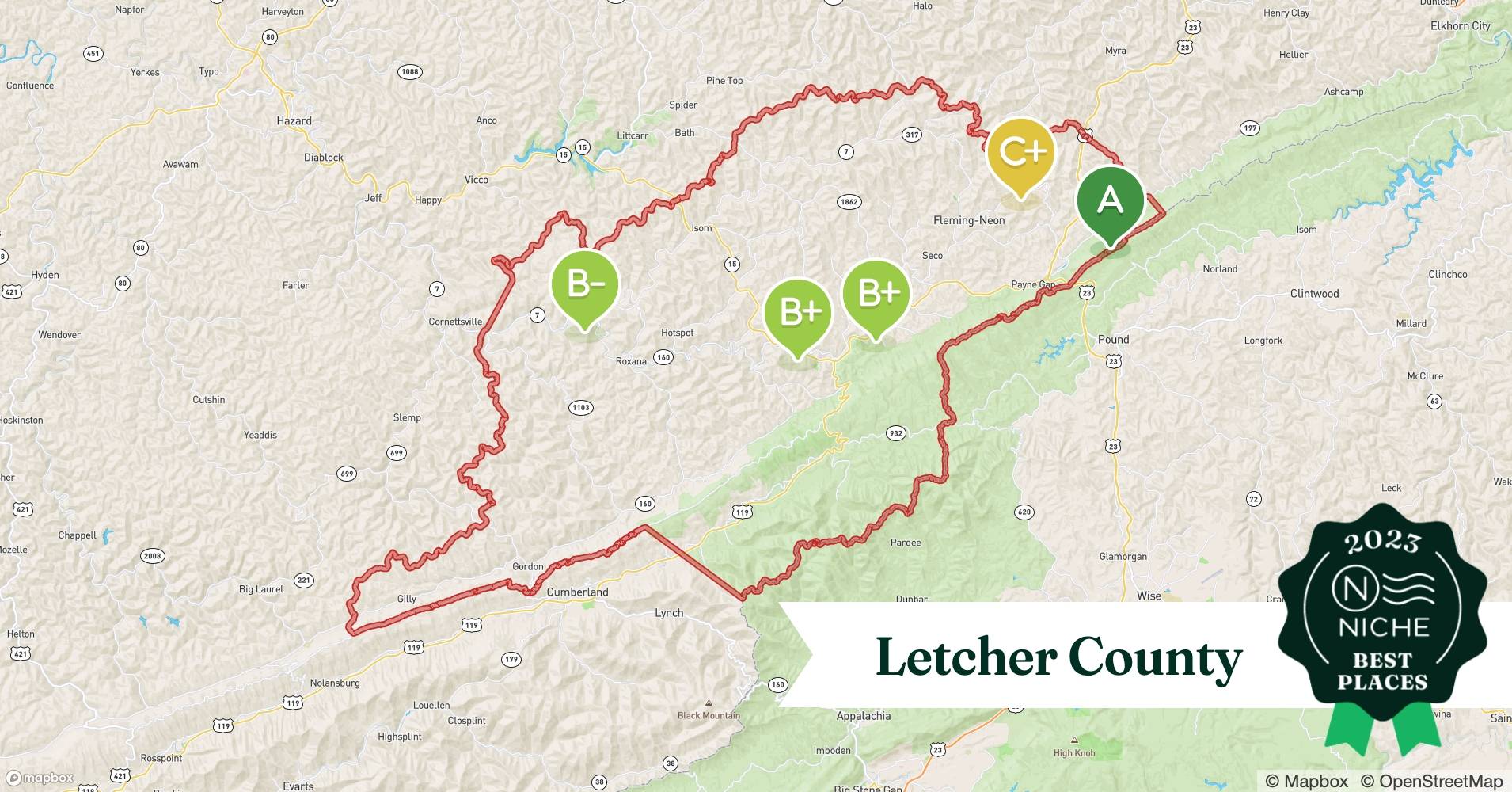 2023 Best Places to Retire in Letcher County, KY Niche