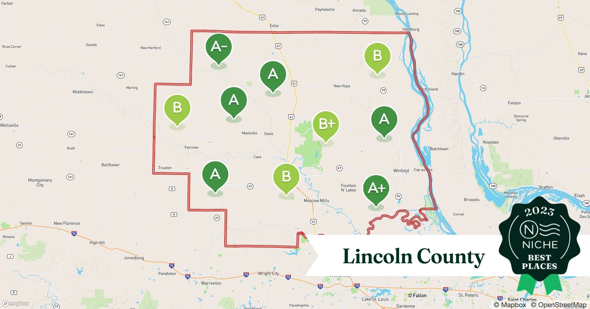 Compare Cost of Living in Lincoln County, MO Niche