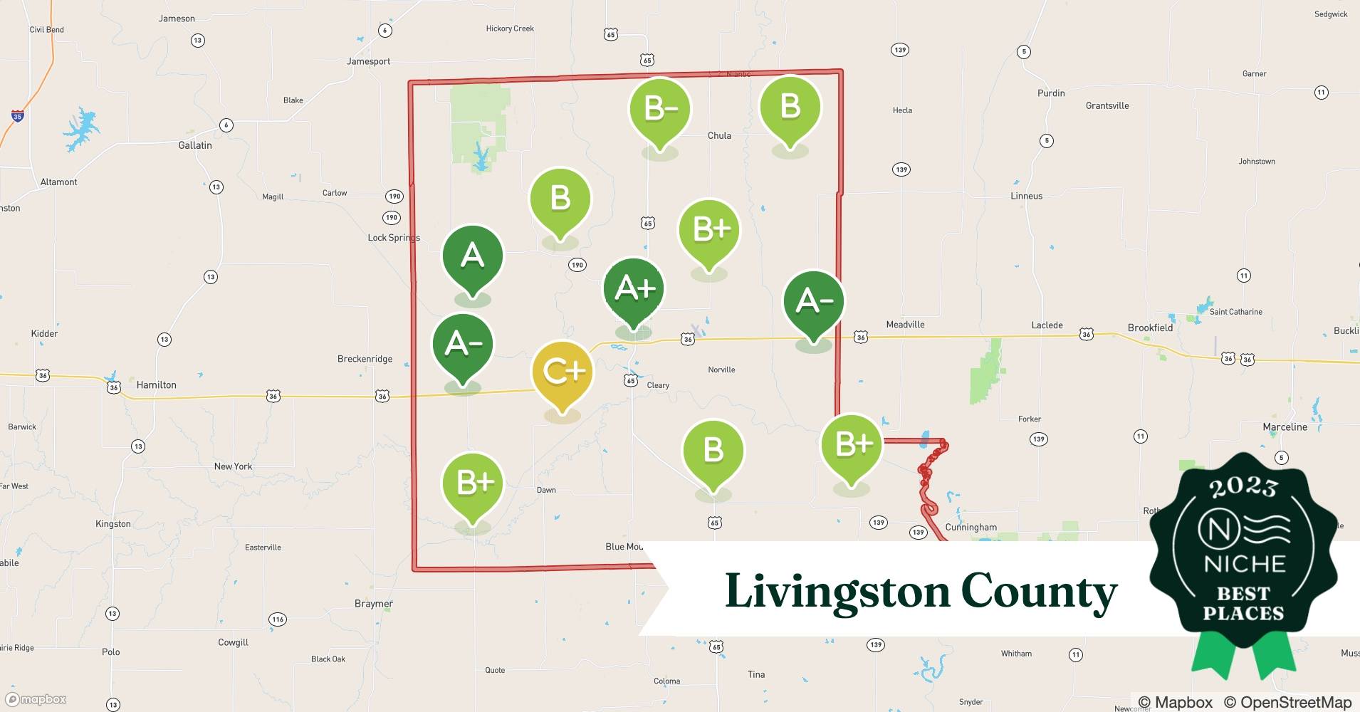 2023 Best Places to Live in Livingston County, MO Niche