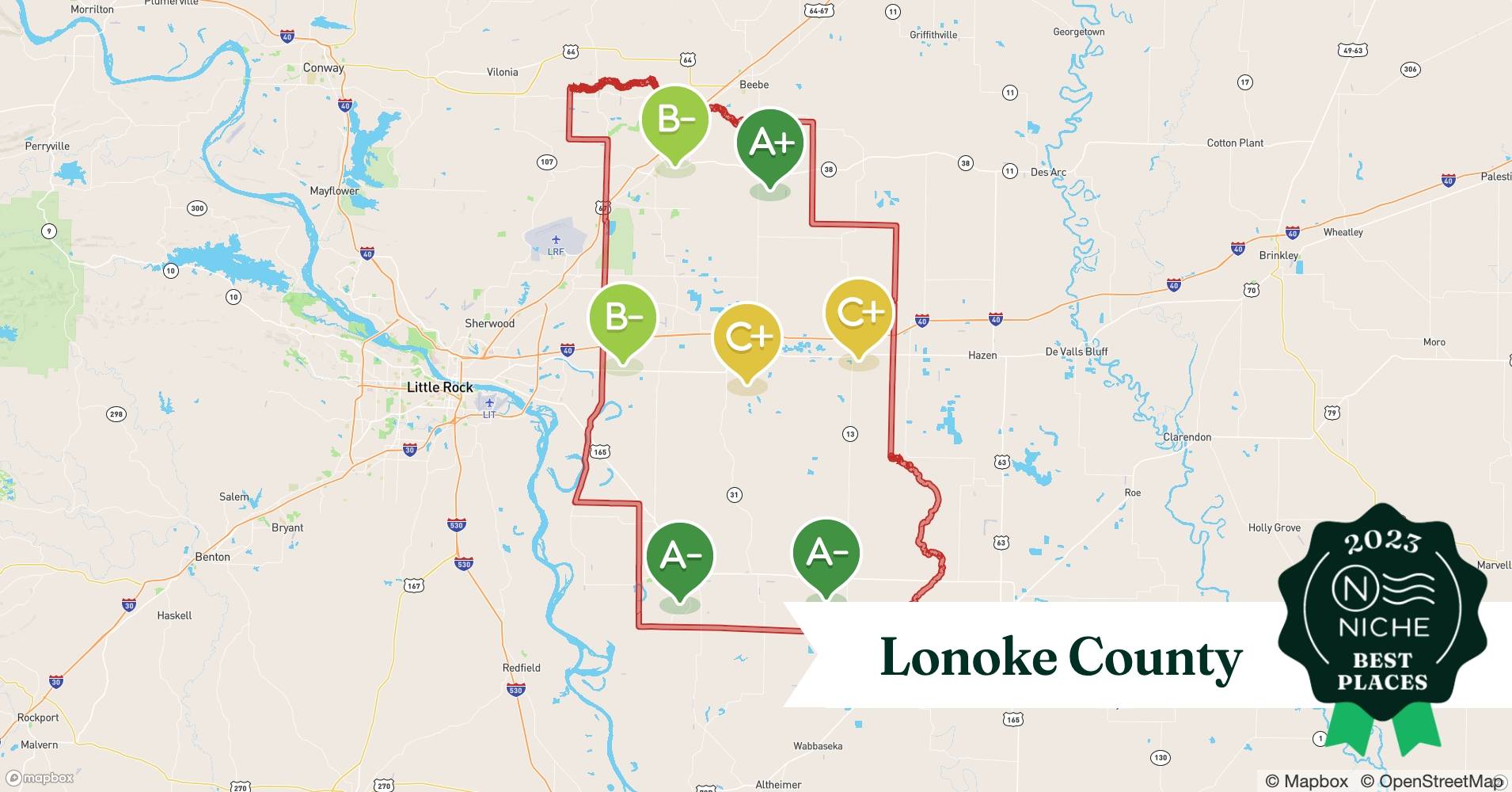 2023 Places with the Best Public Schools in Lonoke County, AR Niche