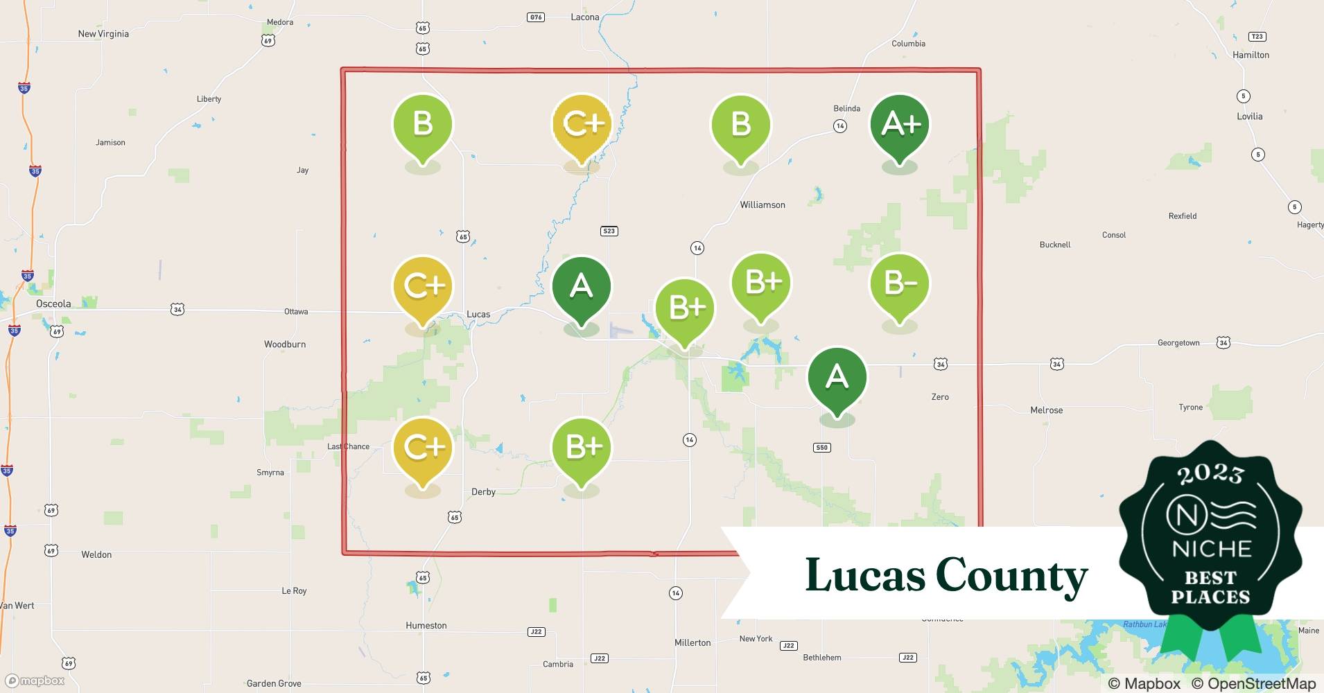 2023 Best Places to Live in Lucas County, IA Niche