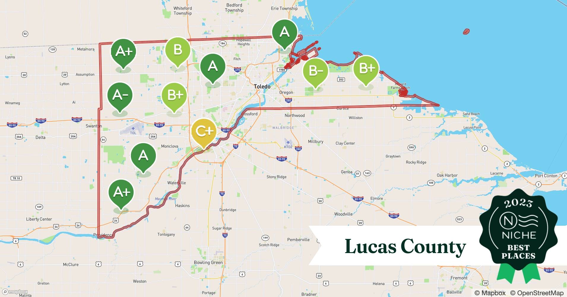2023 Best Places to Live in Lucas County, OH Niche