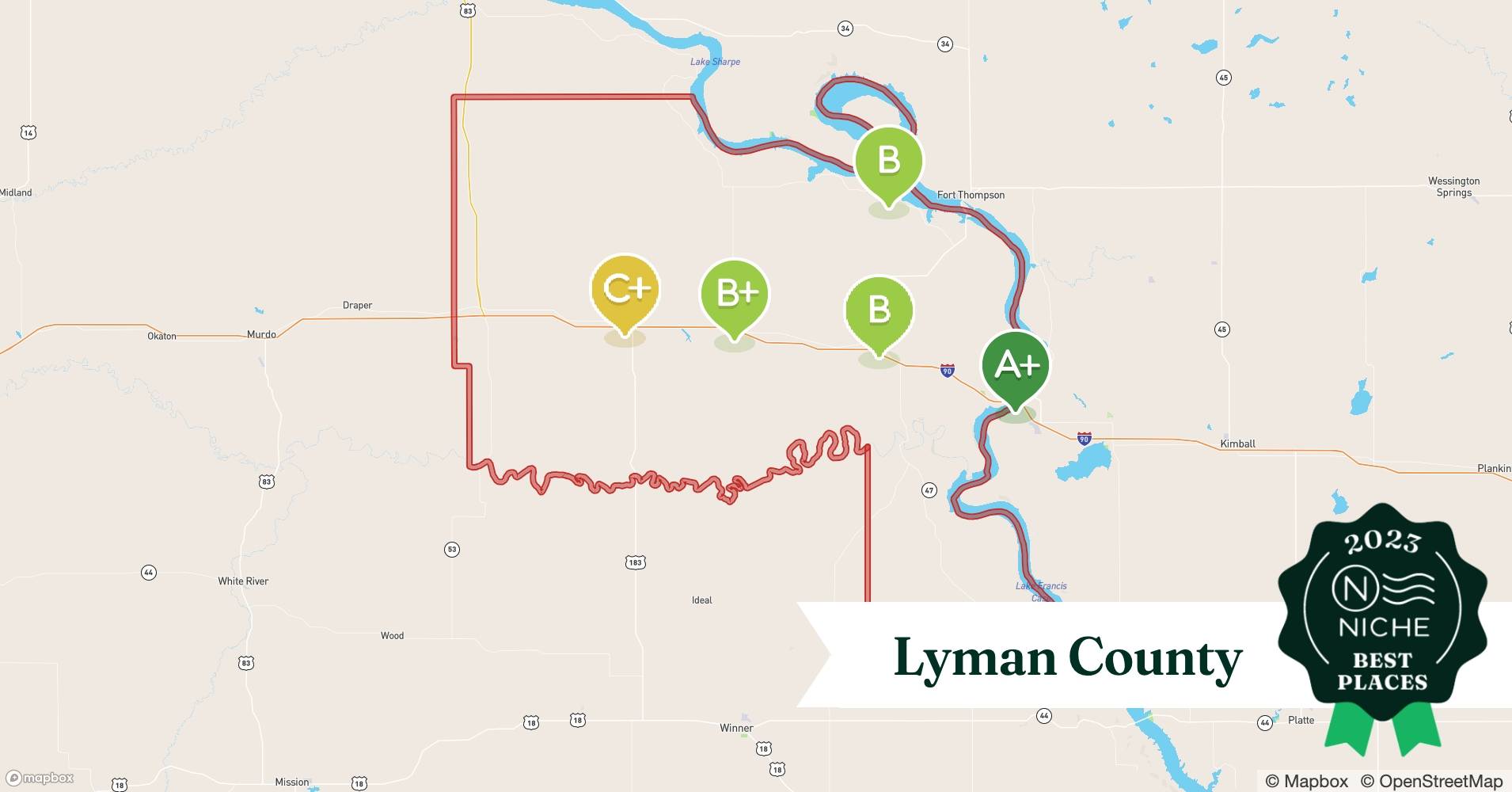 2023 Best Places to Live in Lyman County, SD Niche