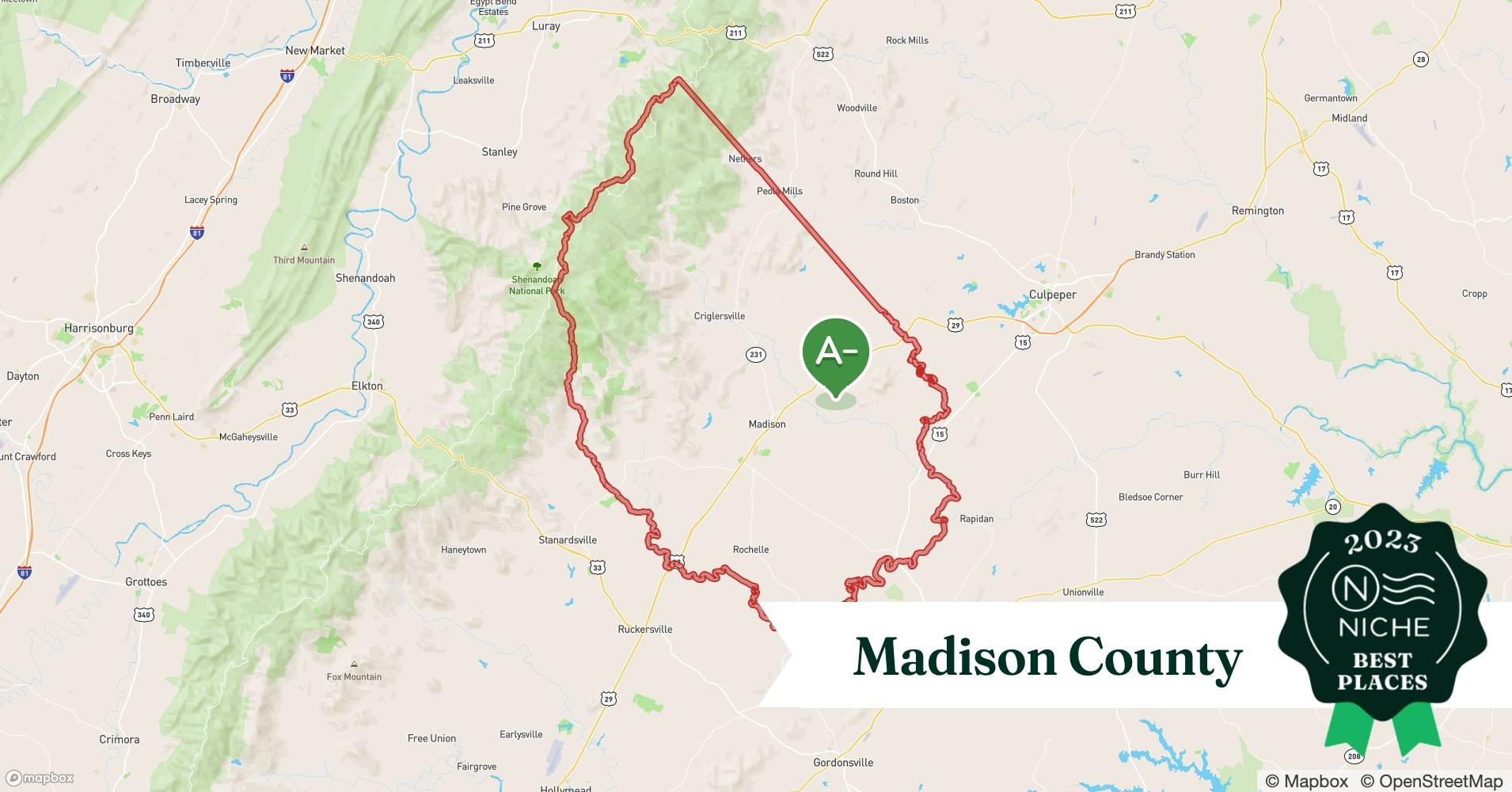 2023 Best Places to Live in Madison County, VA Niche