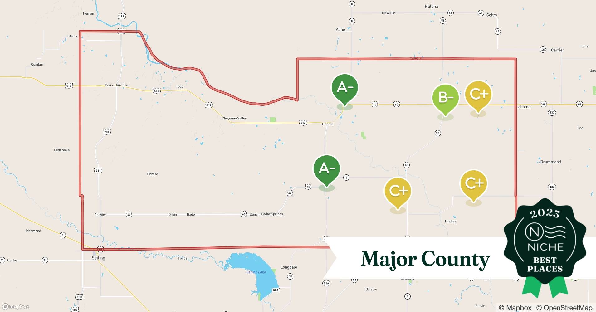 2023 Best Places to Live in Major County, OK Niche
