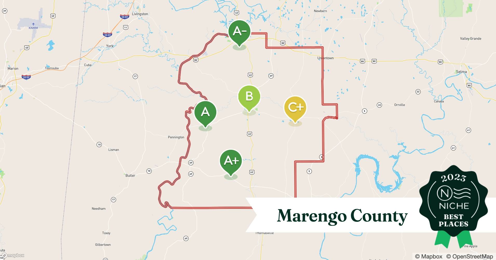 2023 Best Places to Buy a House in Marengo County, AL Niche