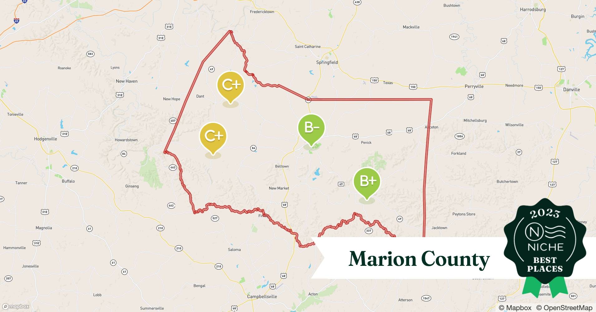 2023 Best Marion County ZIP Codes to Raise a Family Niche