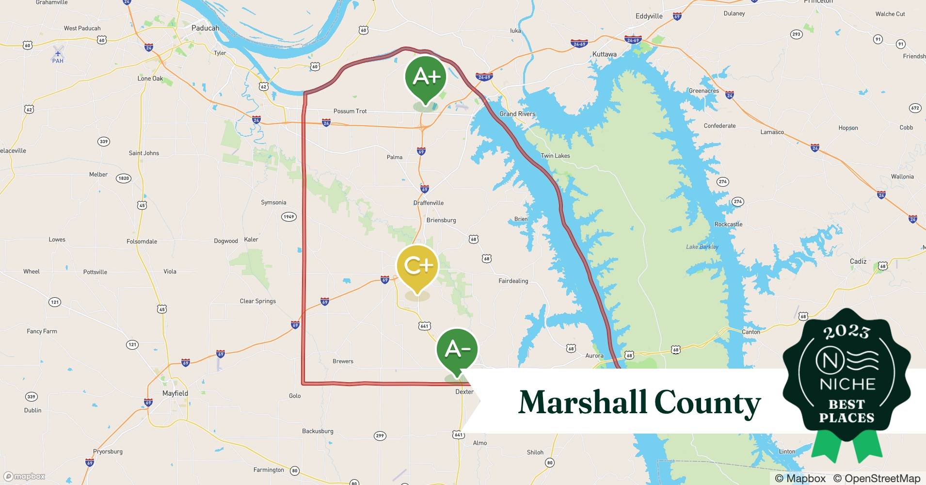 2023 Best Places to Live in Marshall County, KY Niche