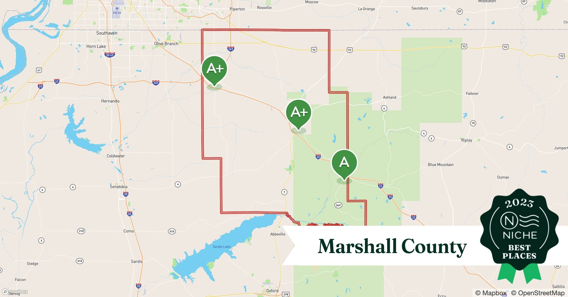 2023 Best Places to Live in Marshall County, MS Niche