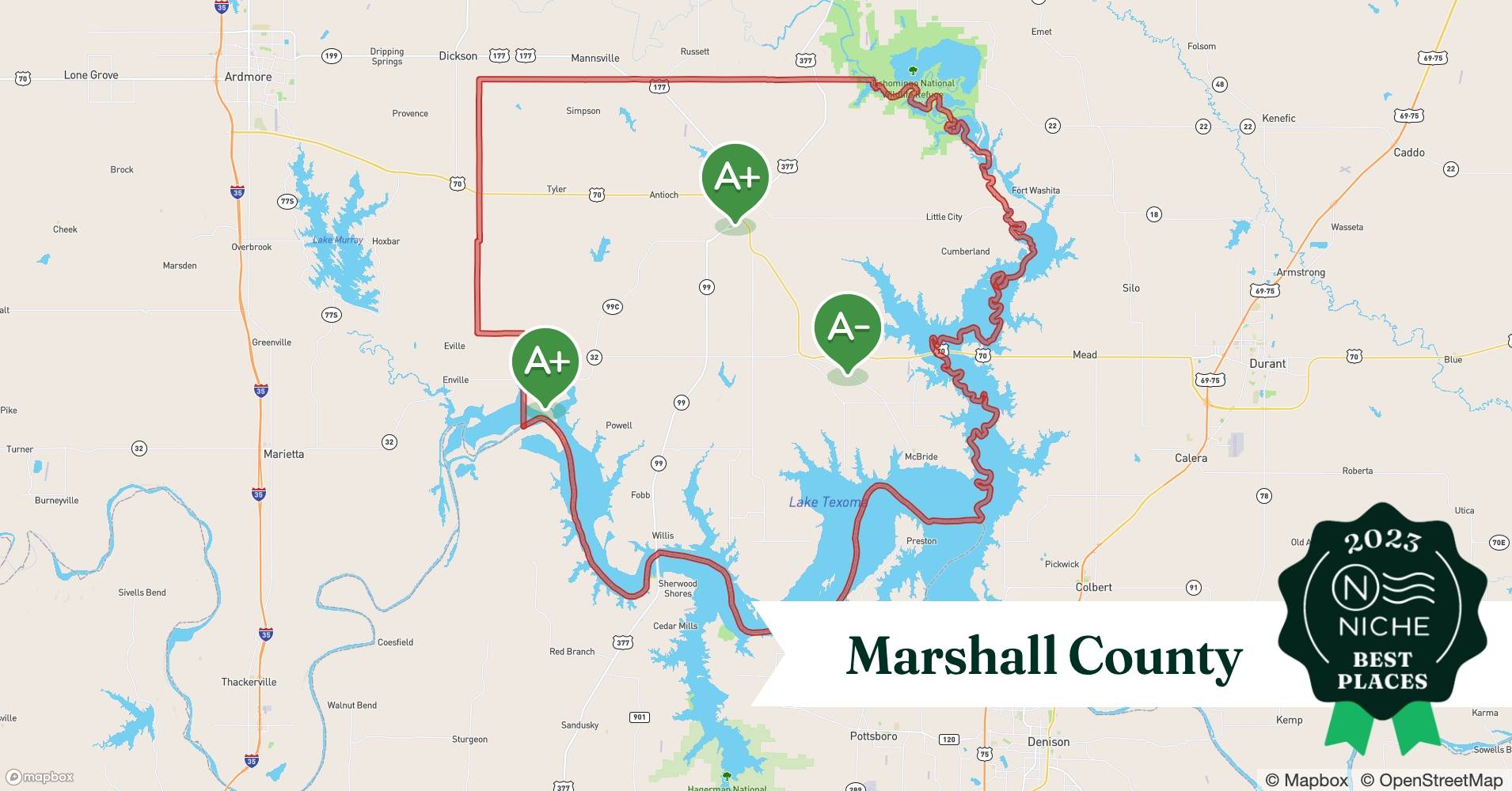 2023 Best Marshall County ZIP Codes to Raise a Family Niche