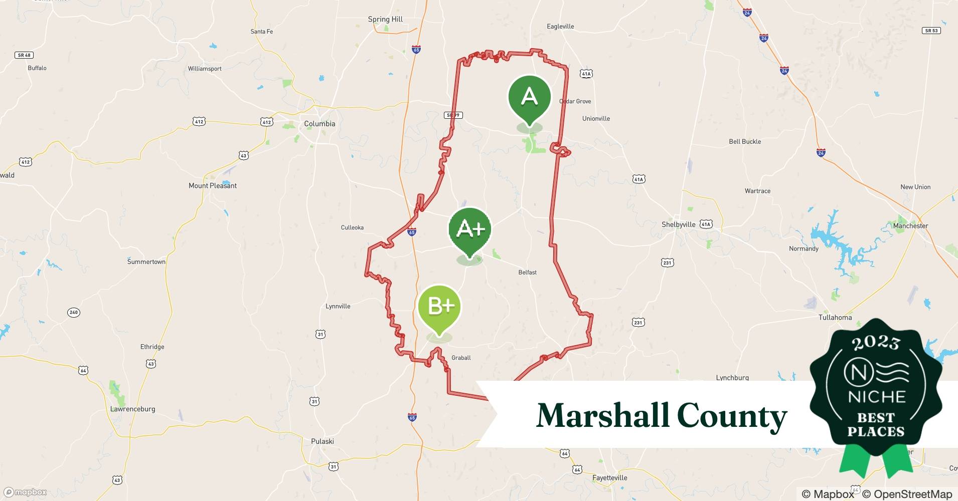 2023 Best Places to Live in Marshall County, TN Niche