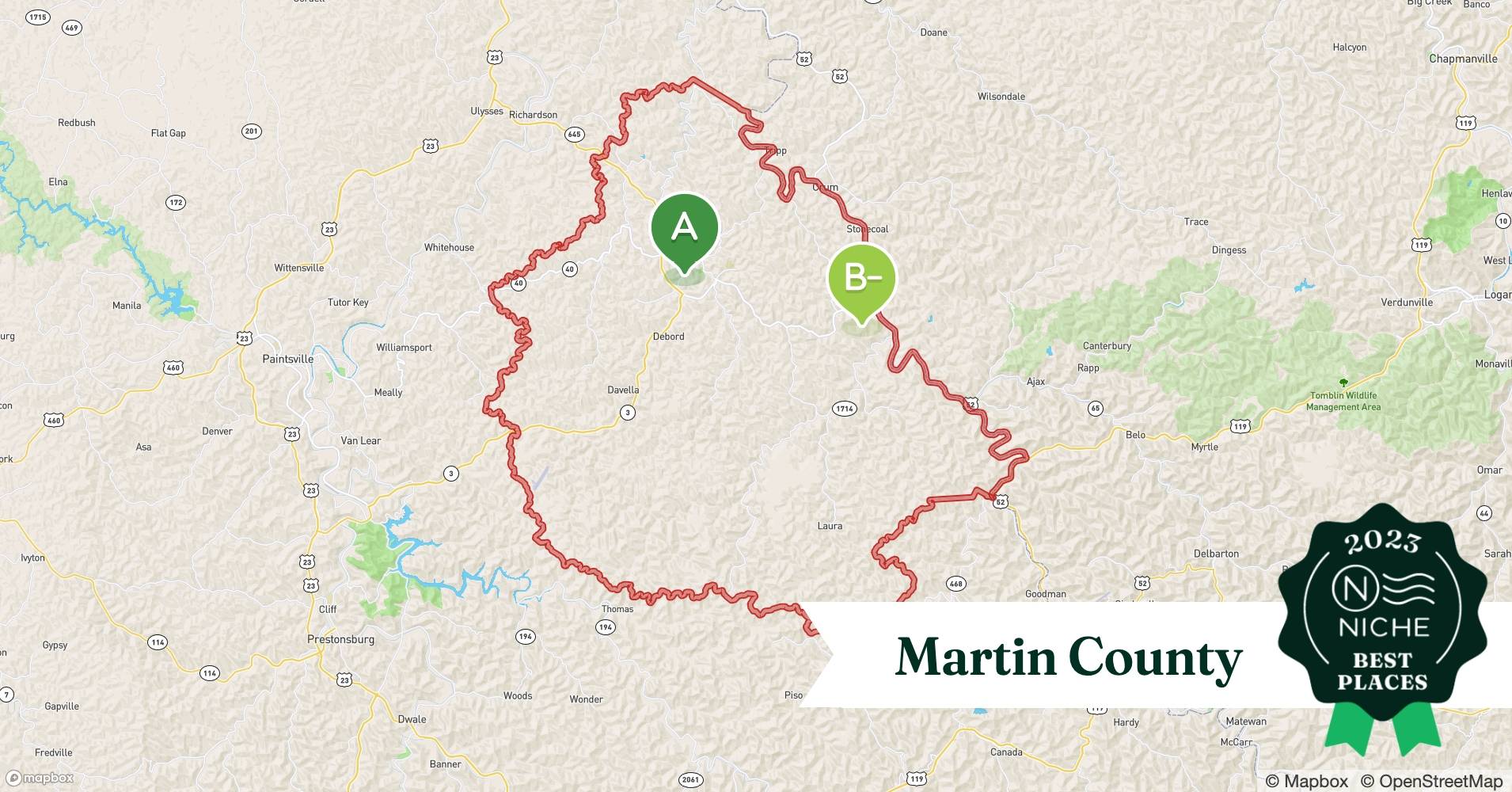 2023 Best Places to Live in Martin County, KY Niche