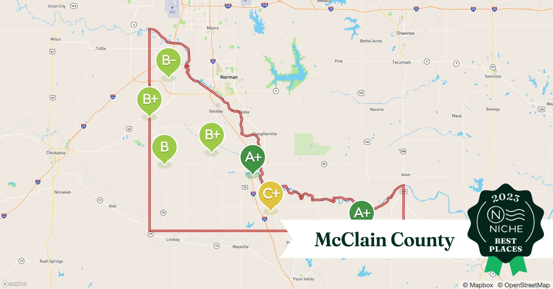 Compare Cost of Living in McClain County, OK Niche