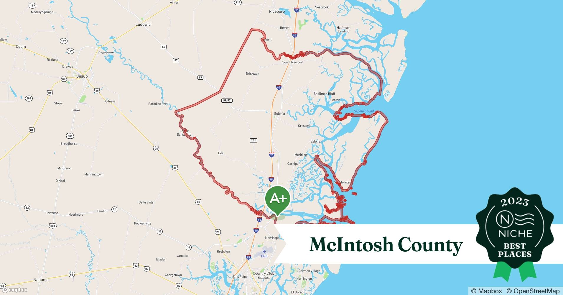 2023 Best Places to Live in McIntosh County, GA Niche