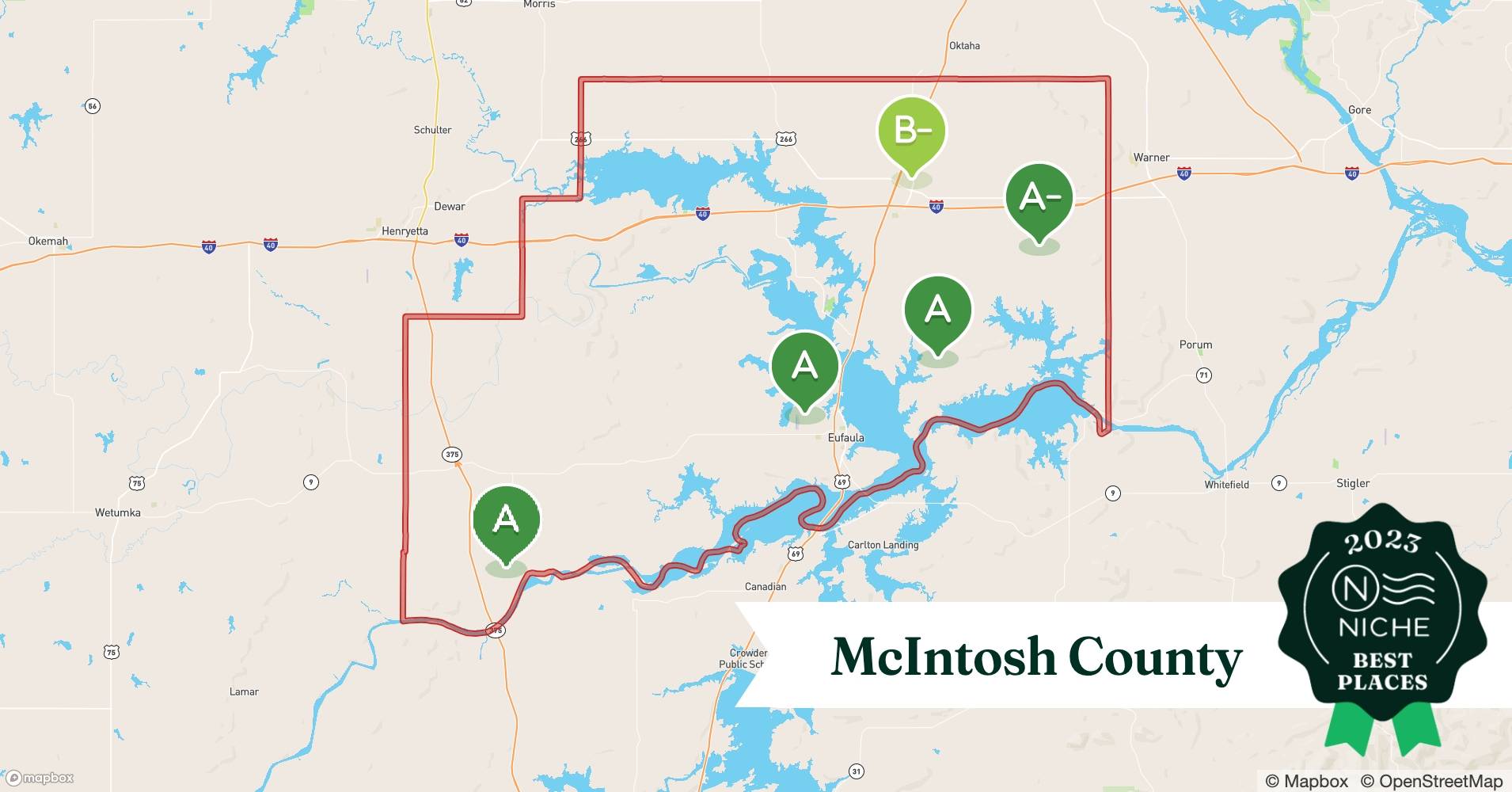 2023 Best Places to Retire in McIntosh County, OK Niche