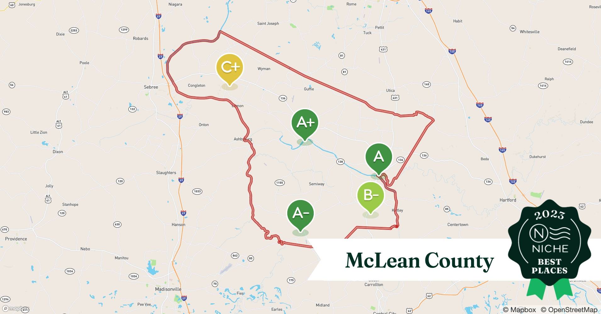 2023 Best McLean County ZIP Codes to Raise a Family Niche