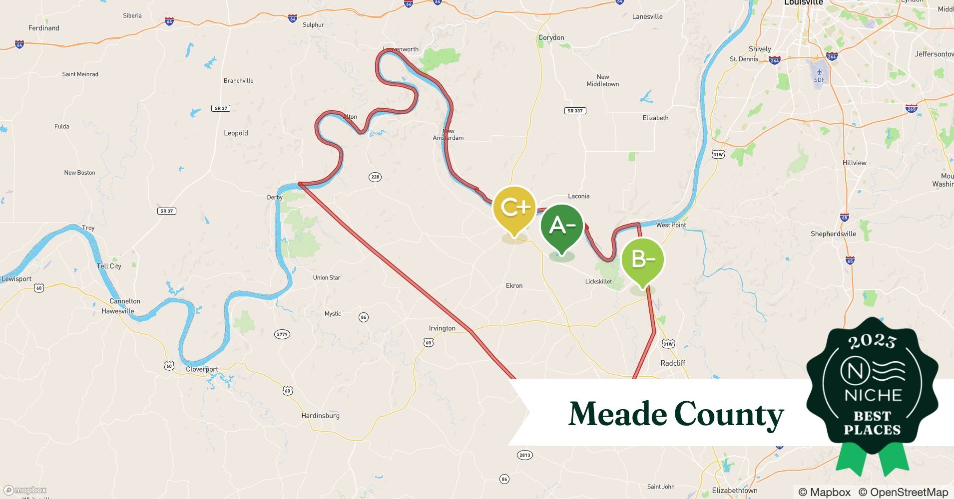 2023 Best Meade County ZIP Codes to Raise a Family Niche