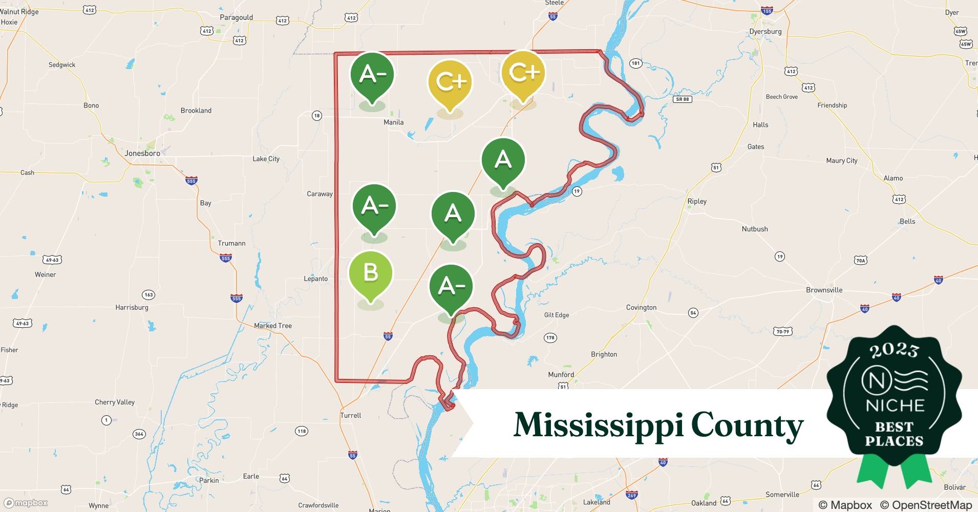 Best Mississippi County ZIP Codes to Live In Niche