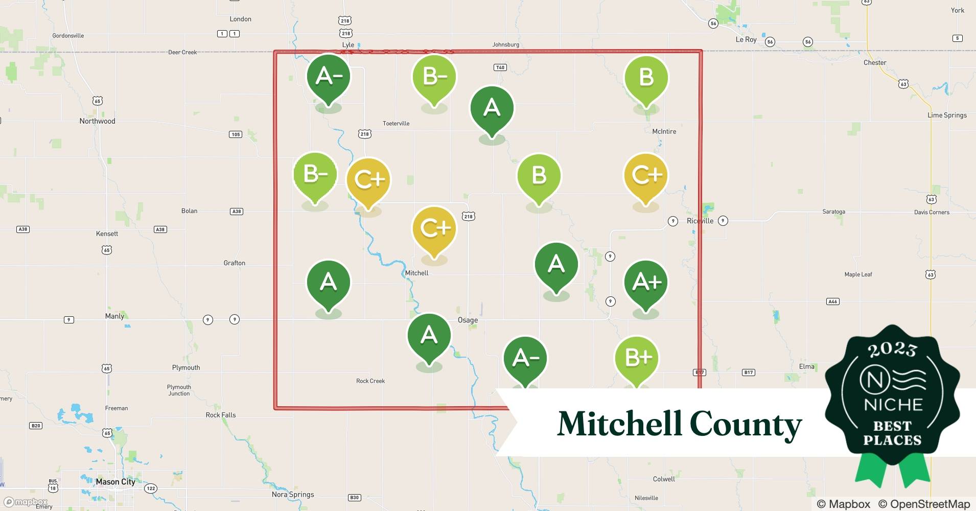 2023 Best Places to Live in Mitchell County, IA Niche