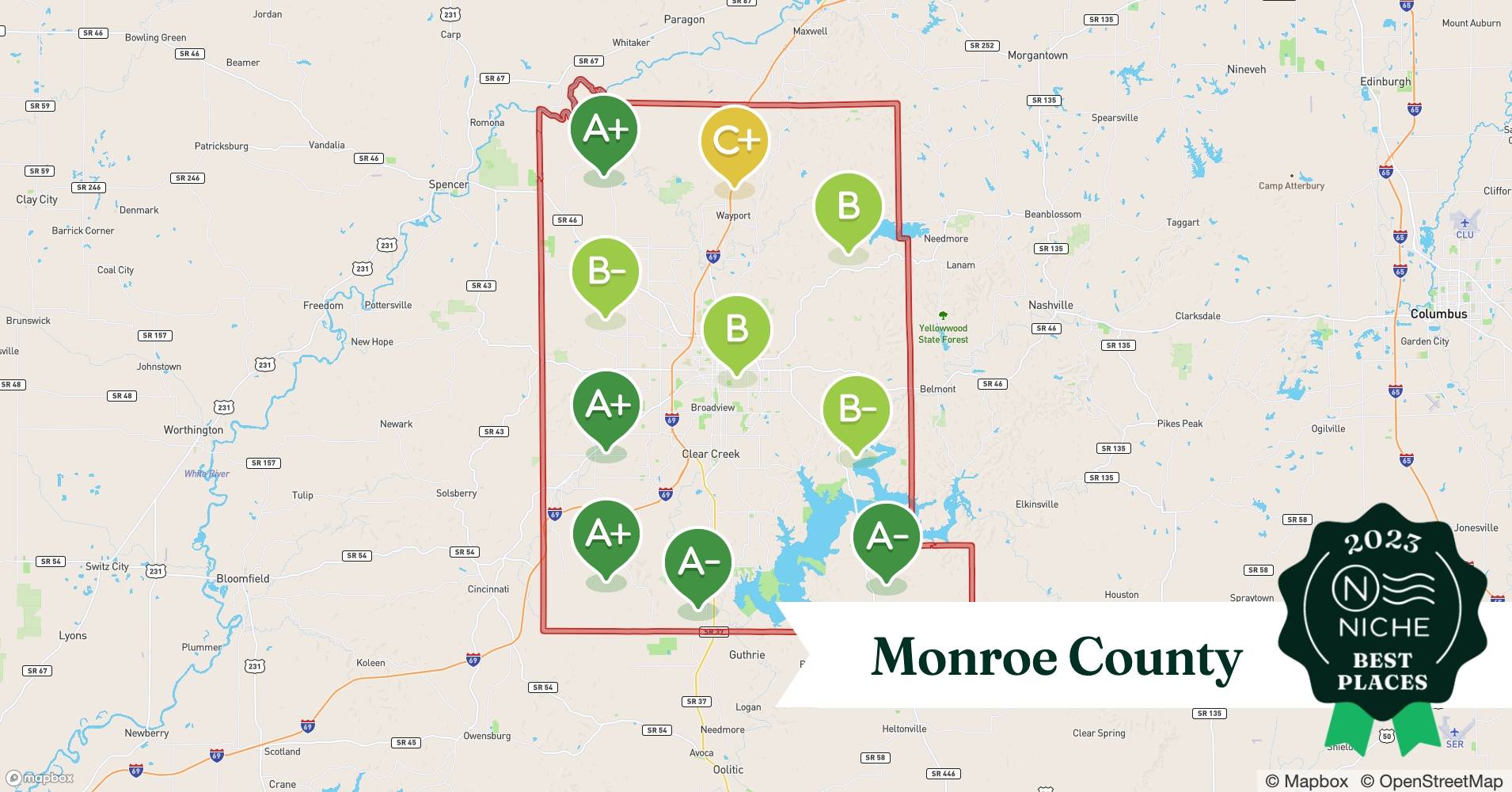 2023 Best Places to Live in Monroe County, IN Niche