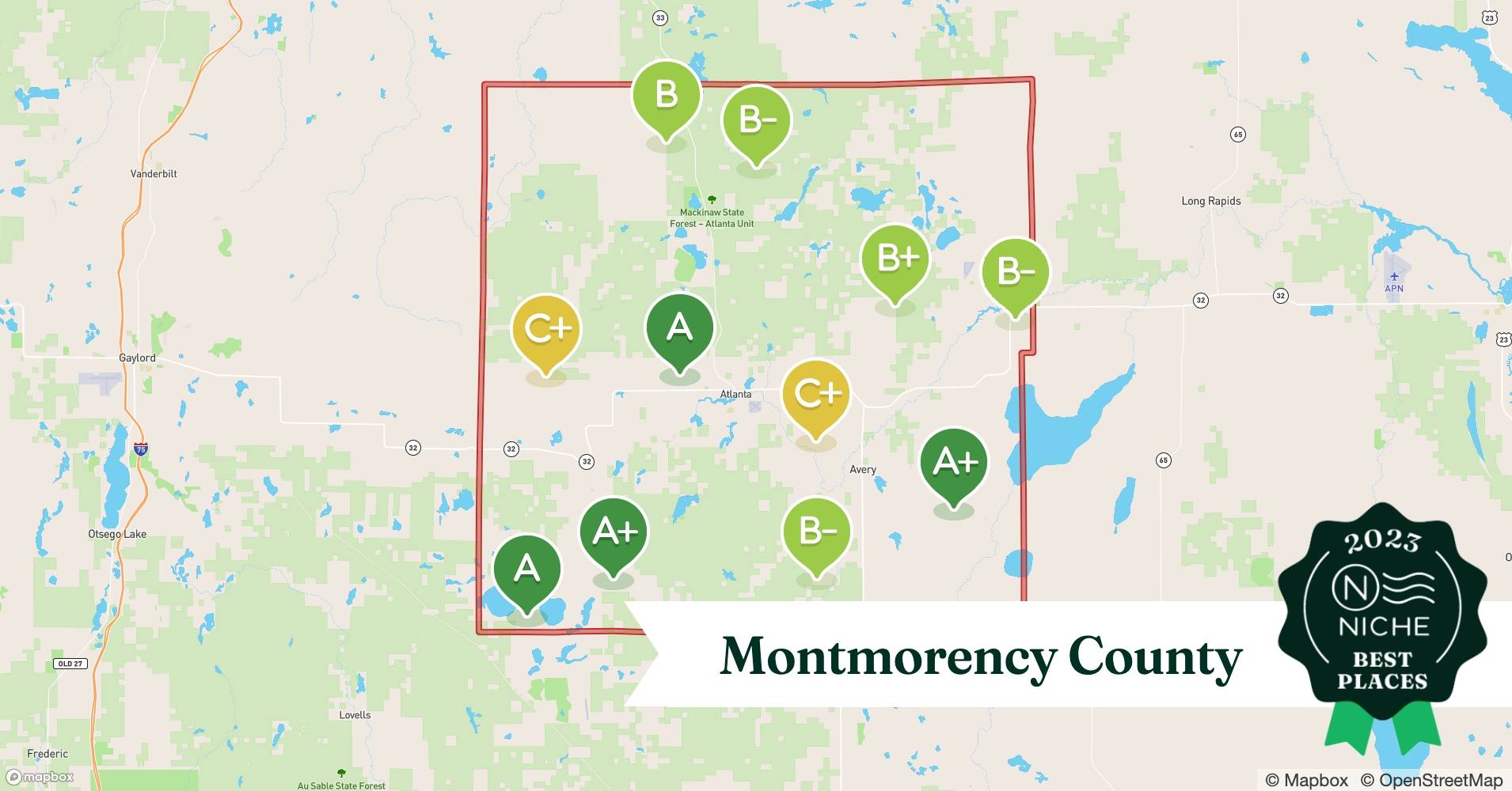 2023 Best Places to Raise a Family in Montmorency County, MI Niche