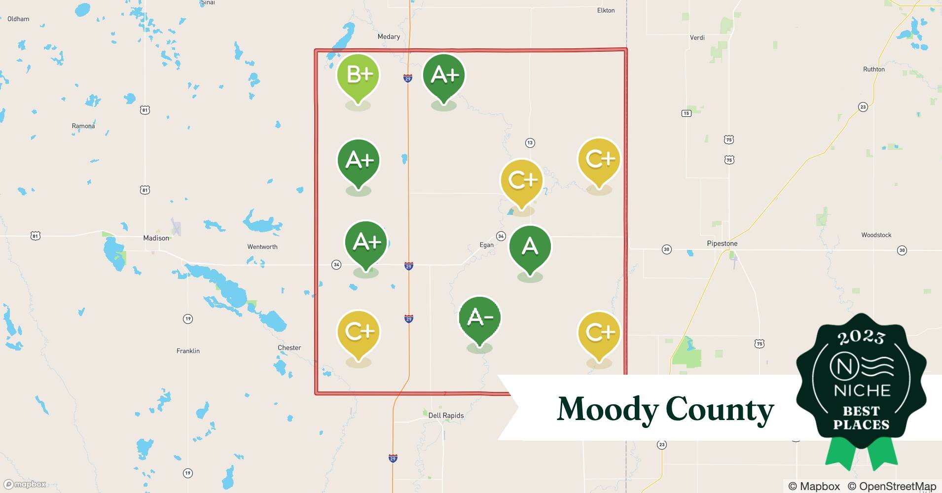 2023 Best Places to Live in Moody County, SD Niche