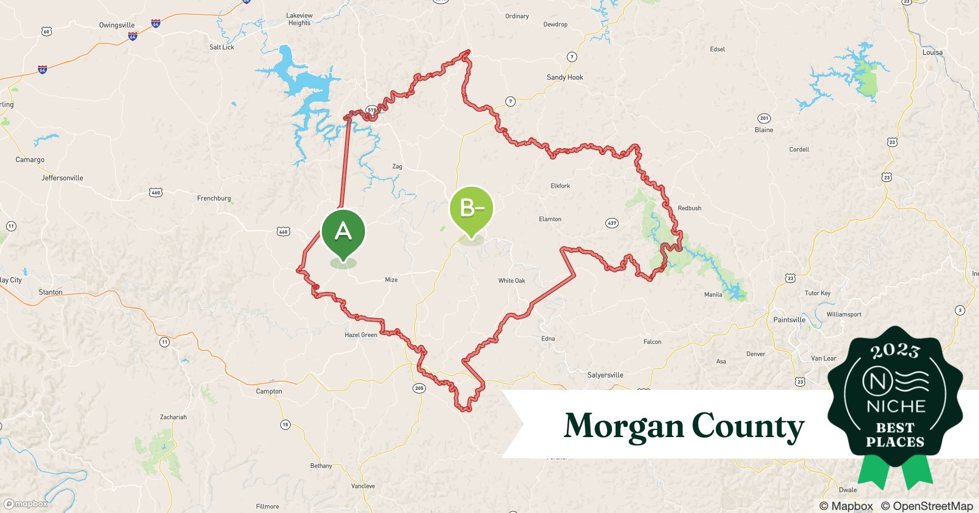 2023 Best Places to Live in County, KY Niche