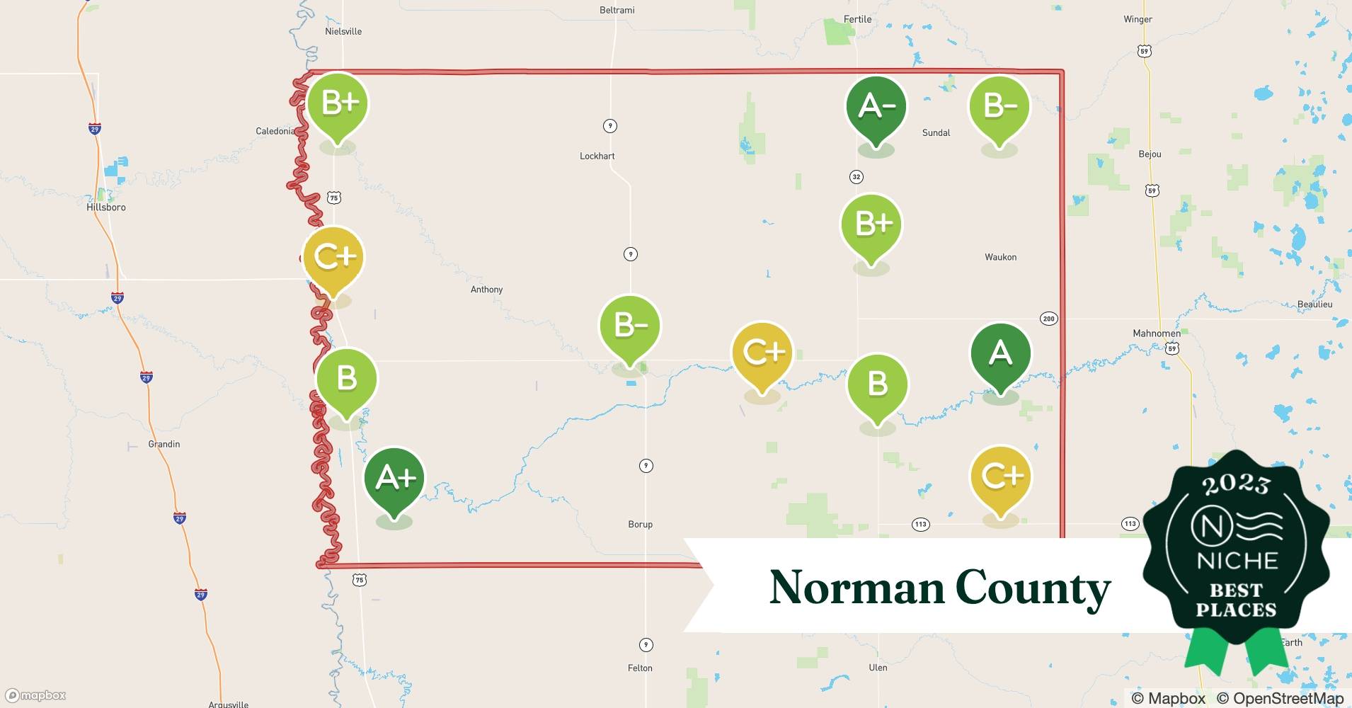 2023 Safe Places to Live in Norman County, MN Niche