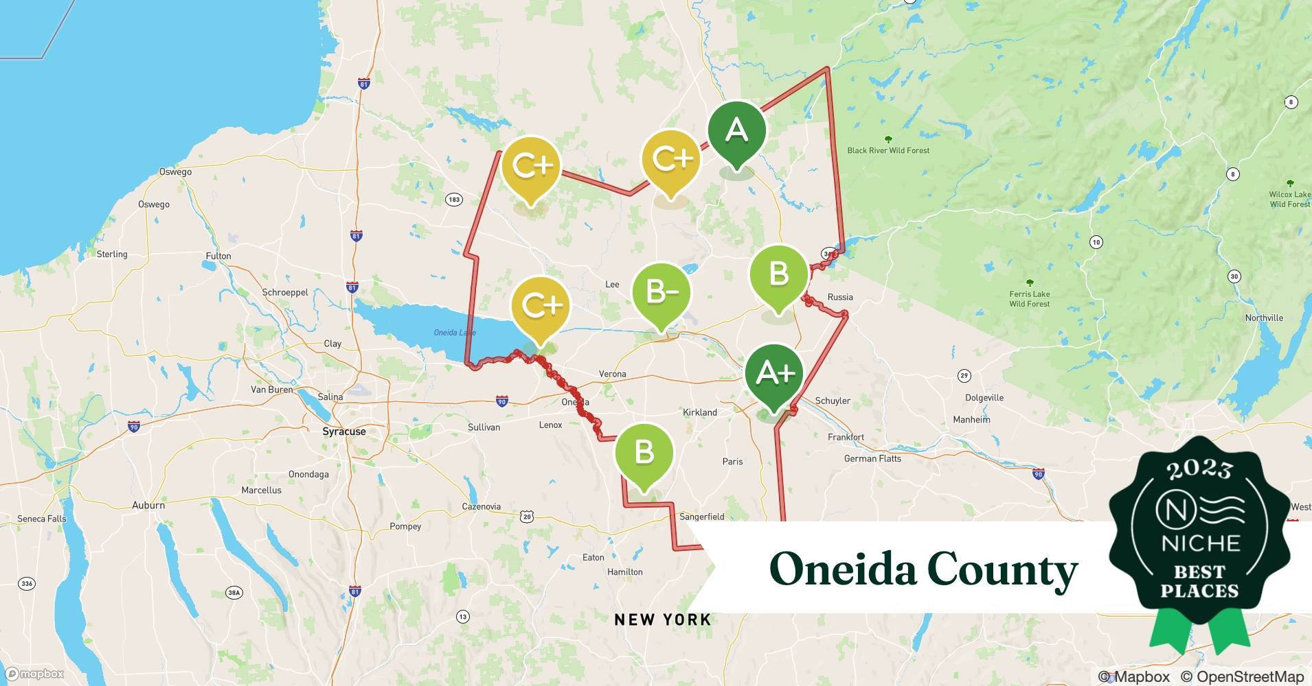 2023 Best Places to Live in Oneida County, NY Niche
