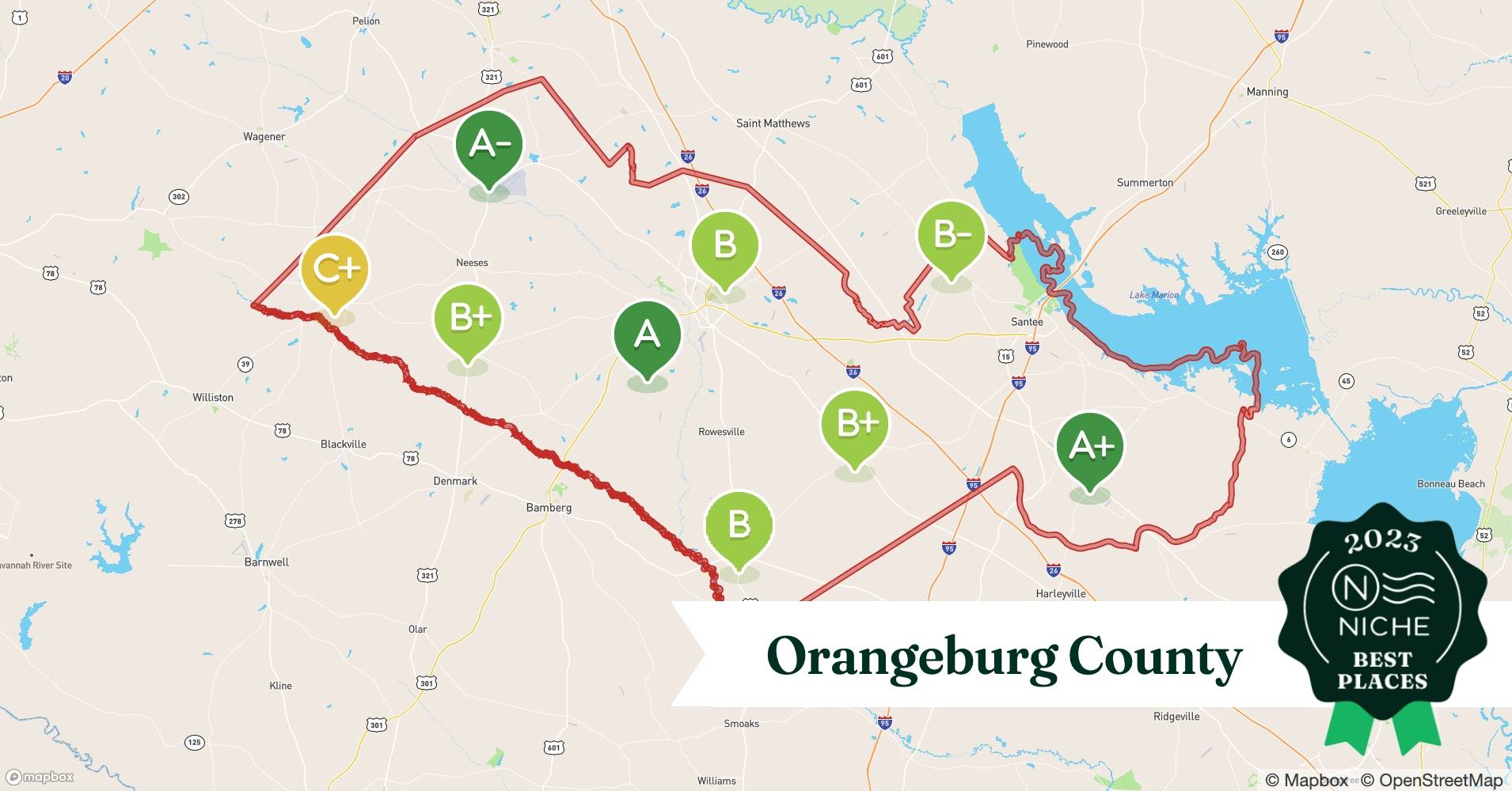2023 Best Orangeburg County ZIP Codes to Raise a Family Niche