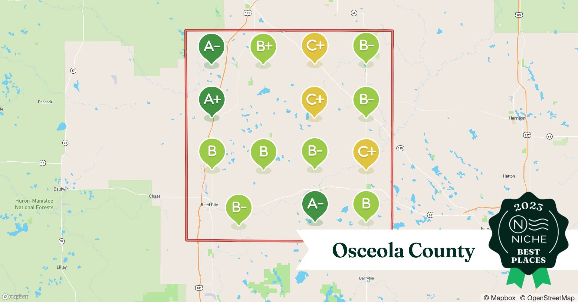2023 Best Places to Buy a House in Osceola County, MI Niche