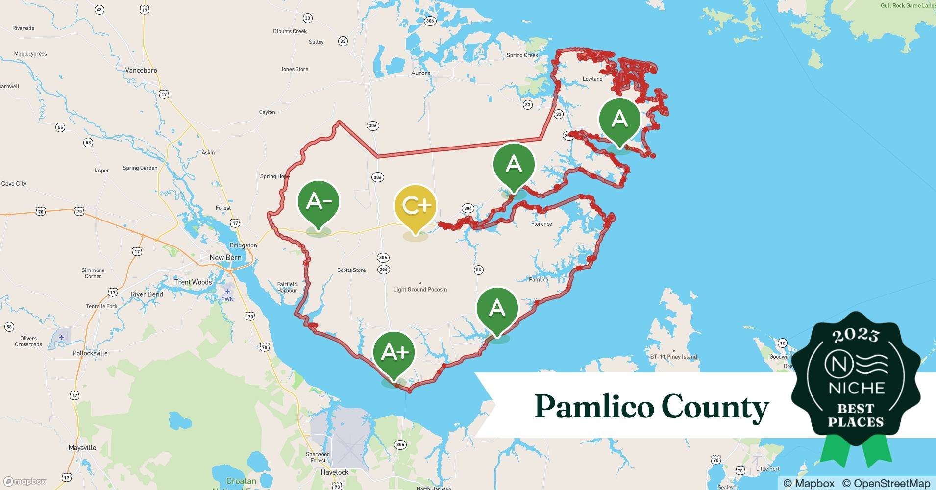 2023 Best Pamlico County ZIP Codes to Raise a Family Niche