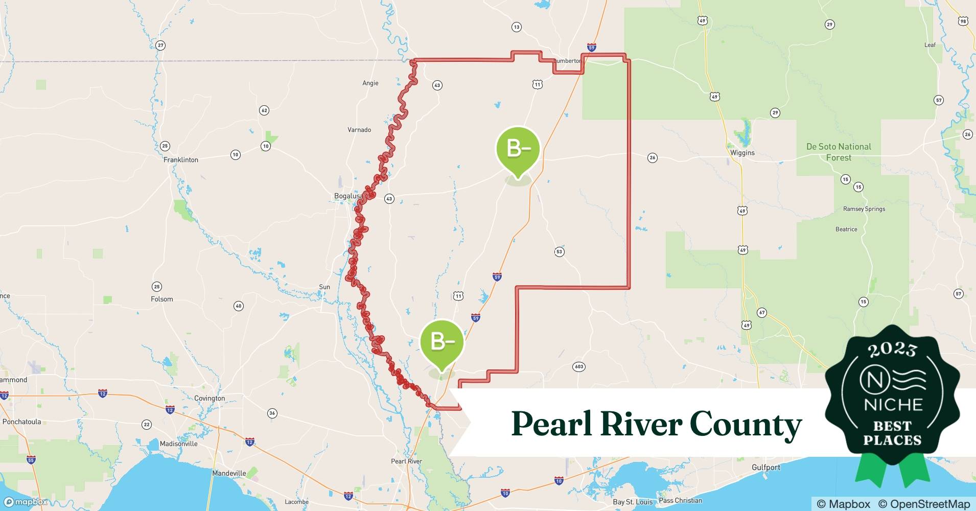 2023 Best Places to Raise a Family in Pearl River County, MS Niche