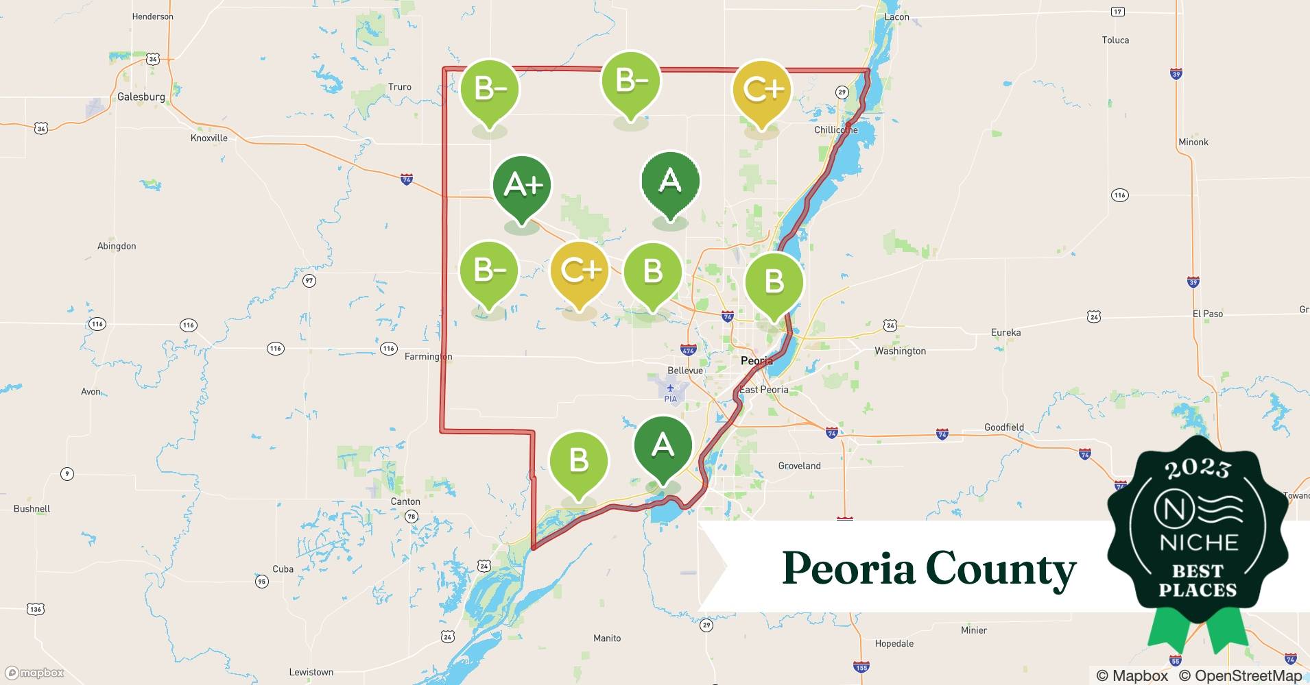 2023 Best Places to Live in Peoria County, IL Niche