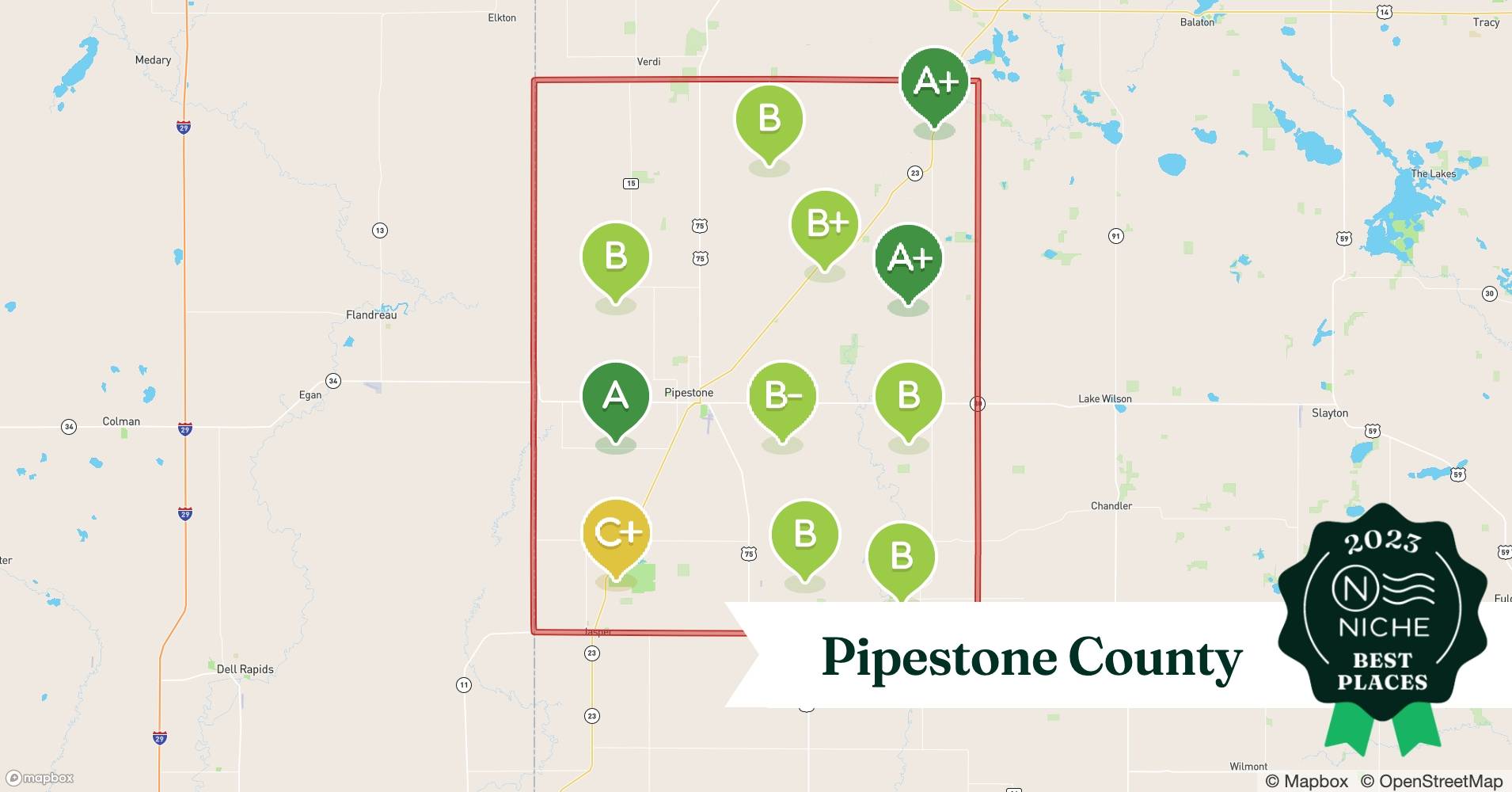 2023 Best Places to Retire in Pipestone County, MN Niche