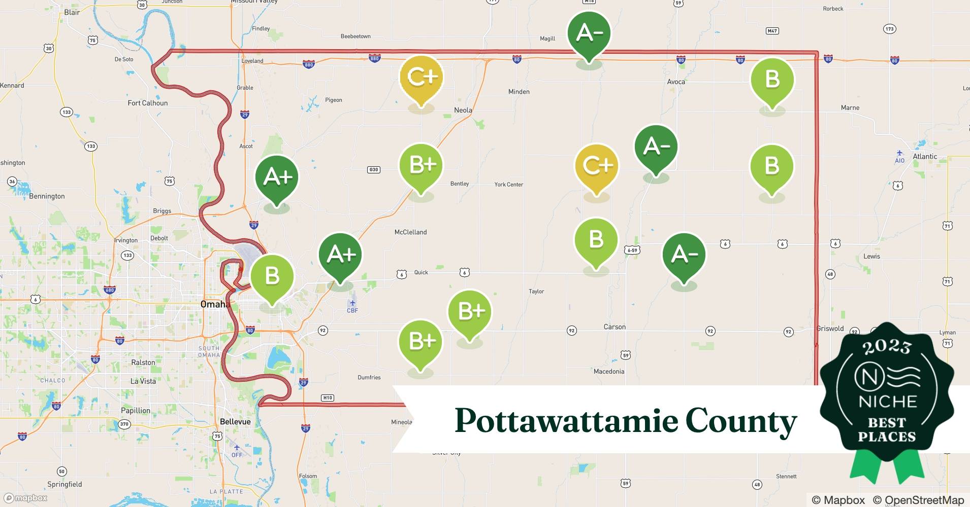 2023 Best Places to Live in Pottawattamie County, IA Niche