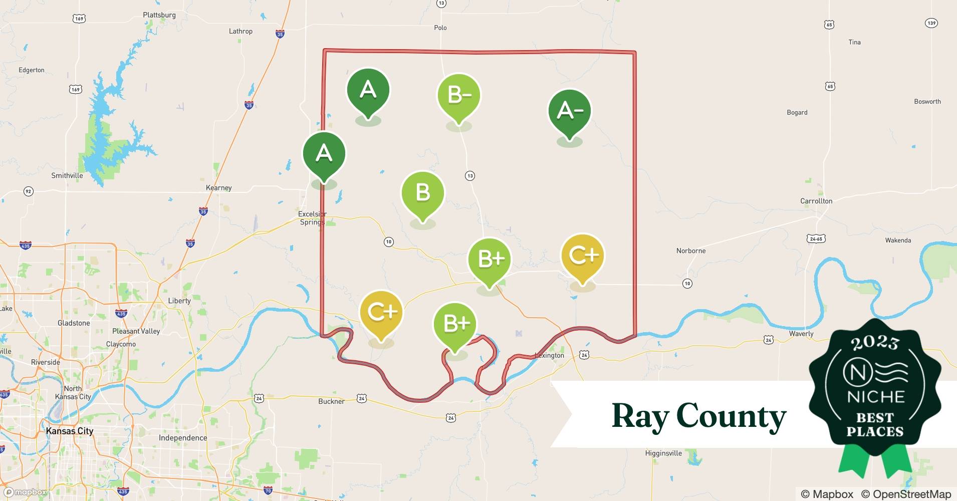 2023 Best Ray County ZIP Codes to Raise a Family Niche