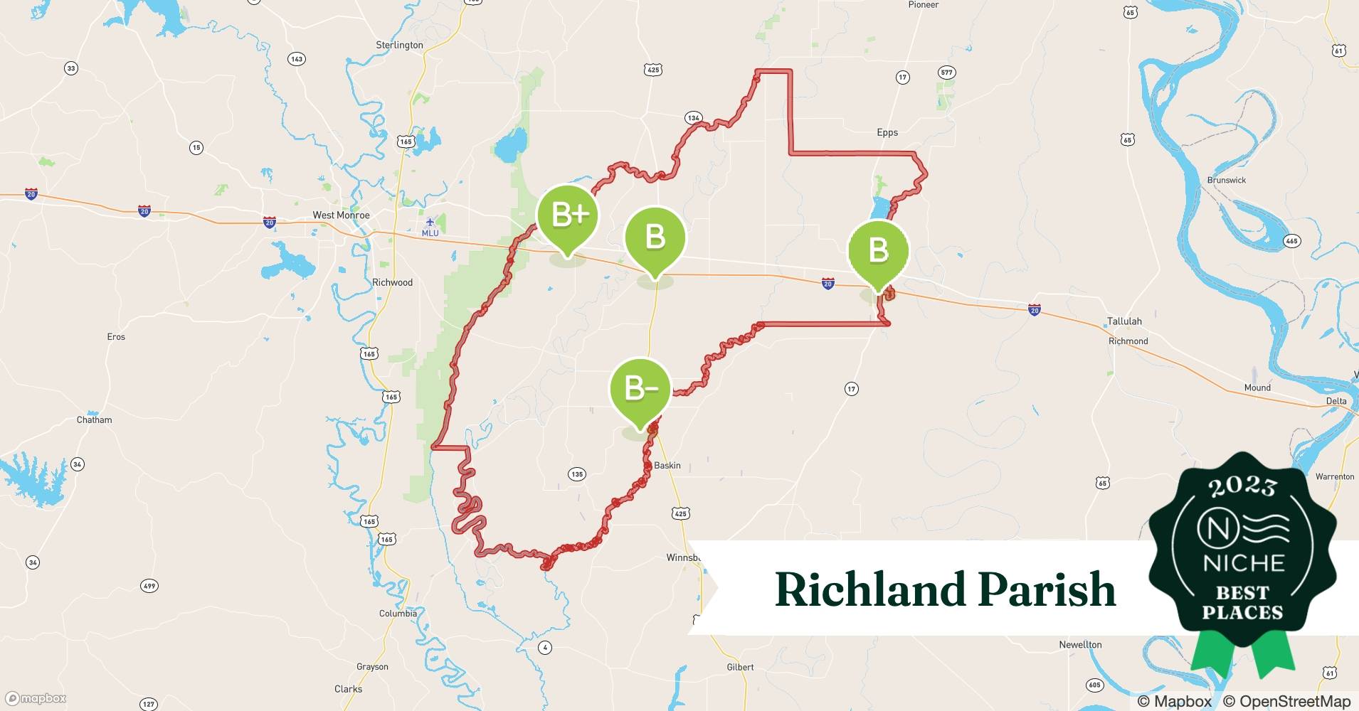 2023 Best Places to Live in Richland Parish, LA Niche