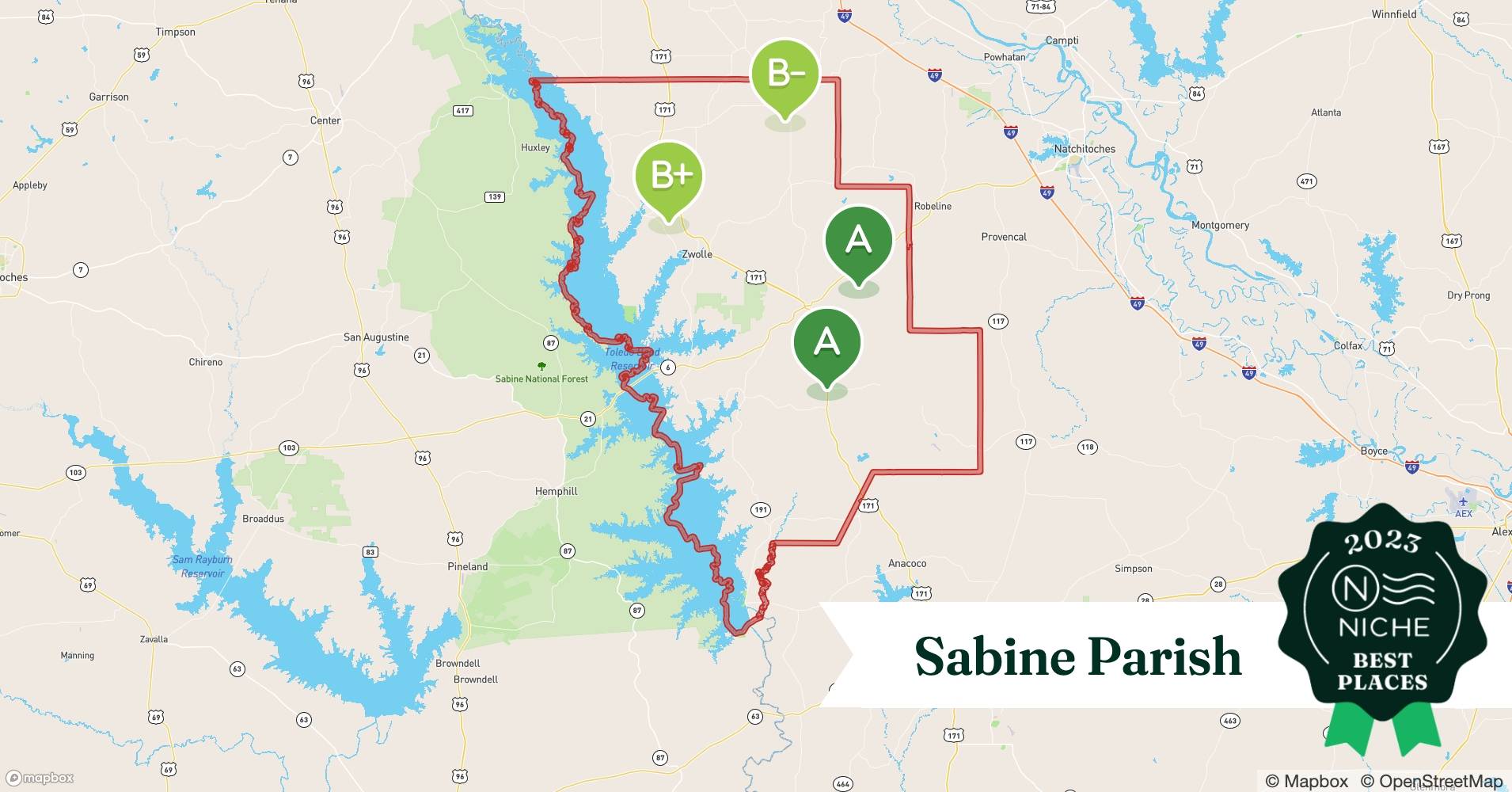 2023 Best Places to Live in Sabine Parish, LA Niche
