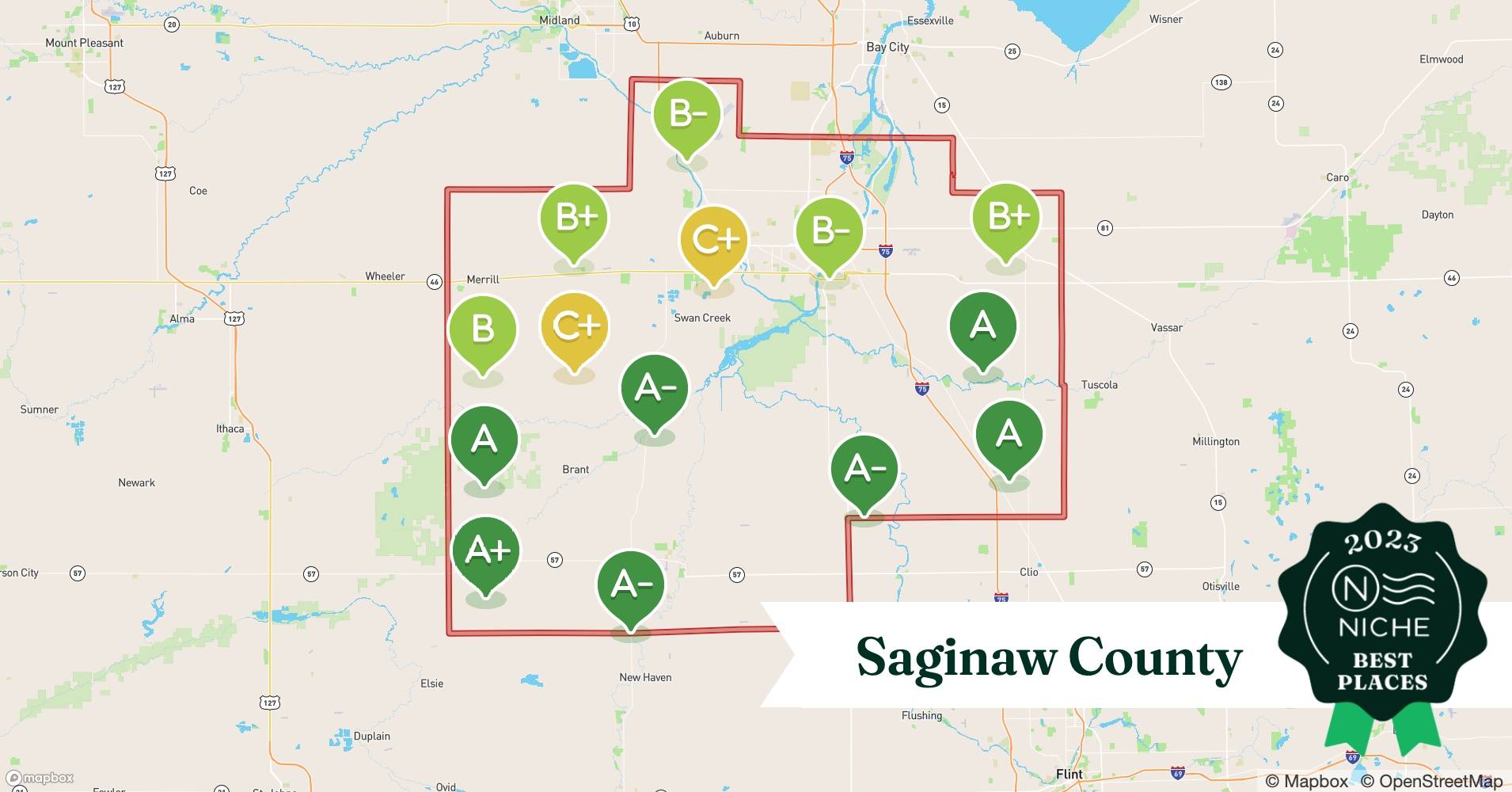 2023 Best Saginaw County ZIP Codes to Raise a Family Niche