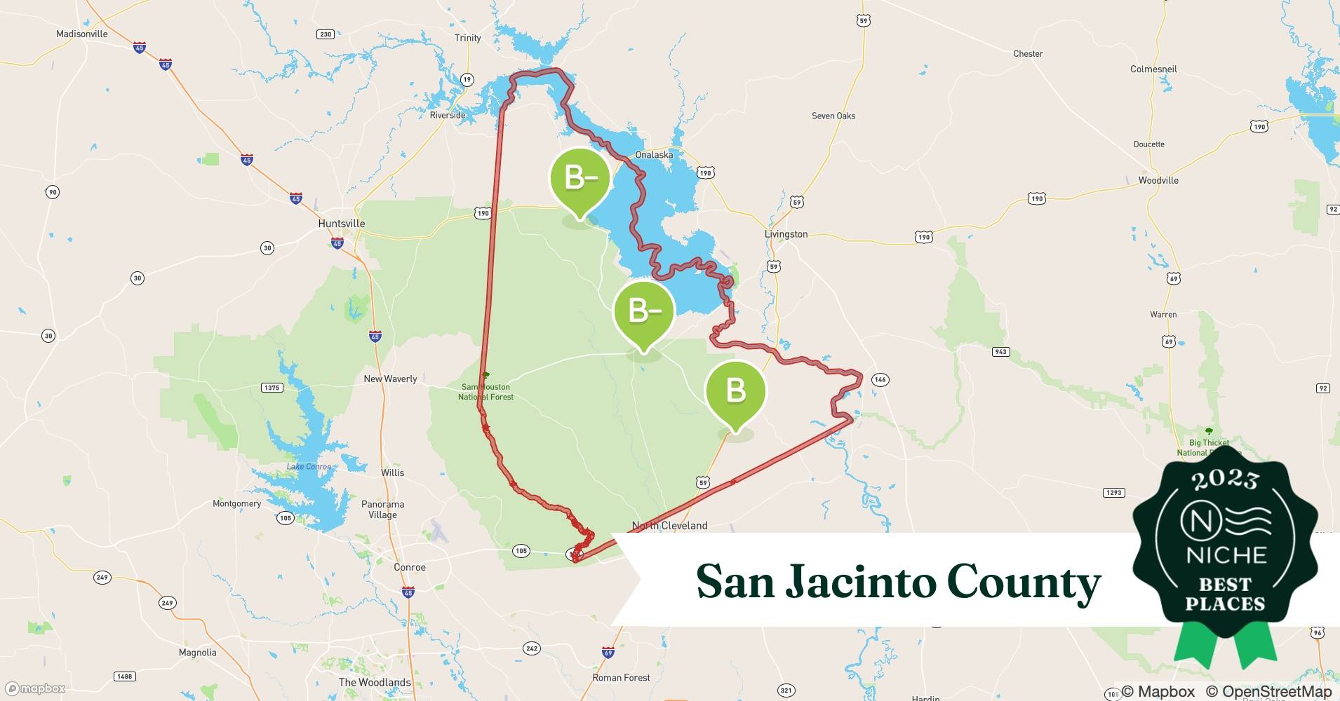 2023 Best Places to Live in San Jacinto County, TX Niche