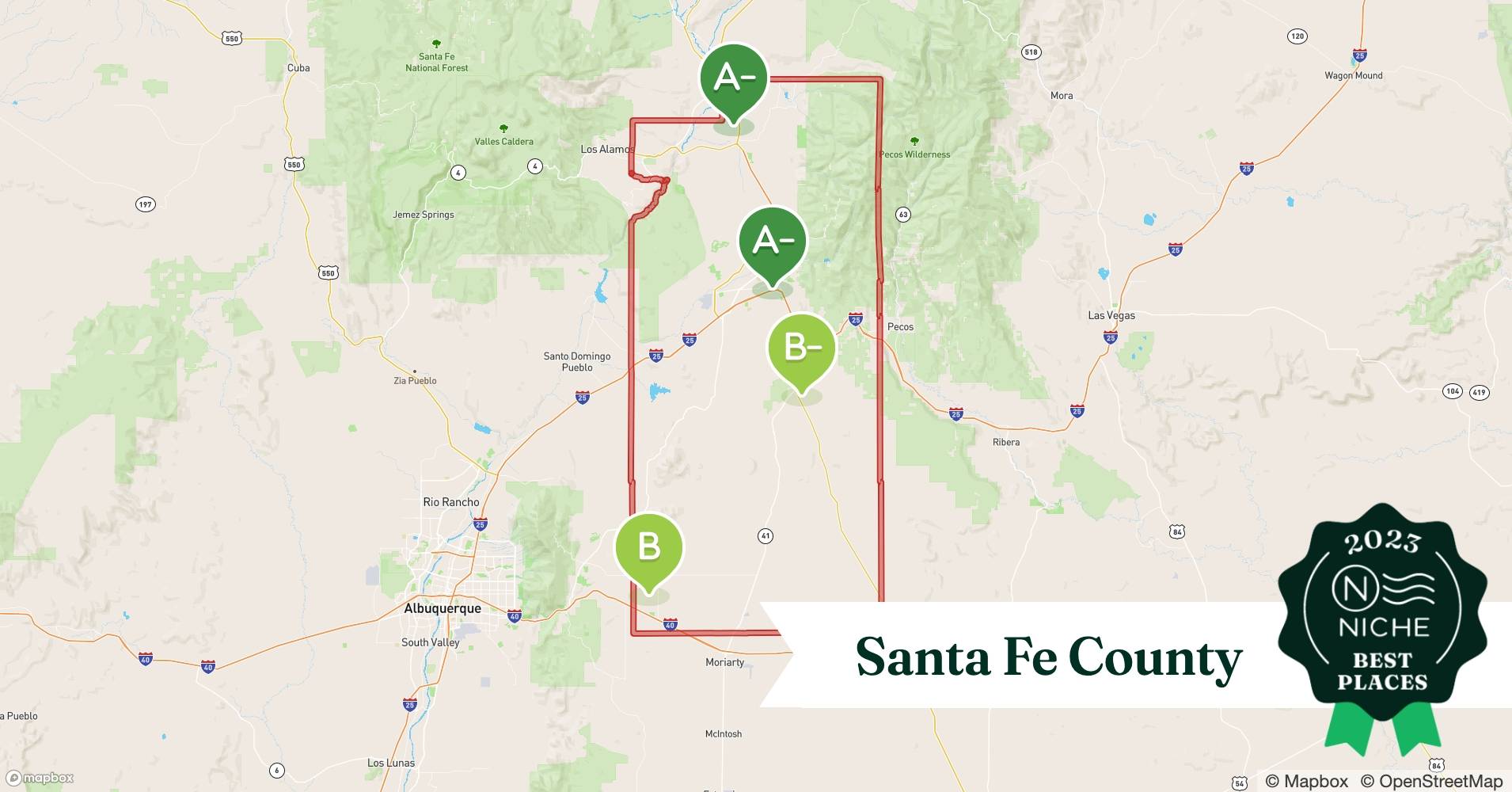 2023 Best Places to Live in Santa Fe County, NM Niche