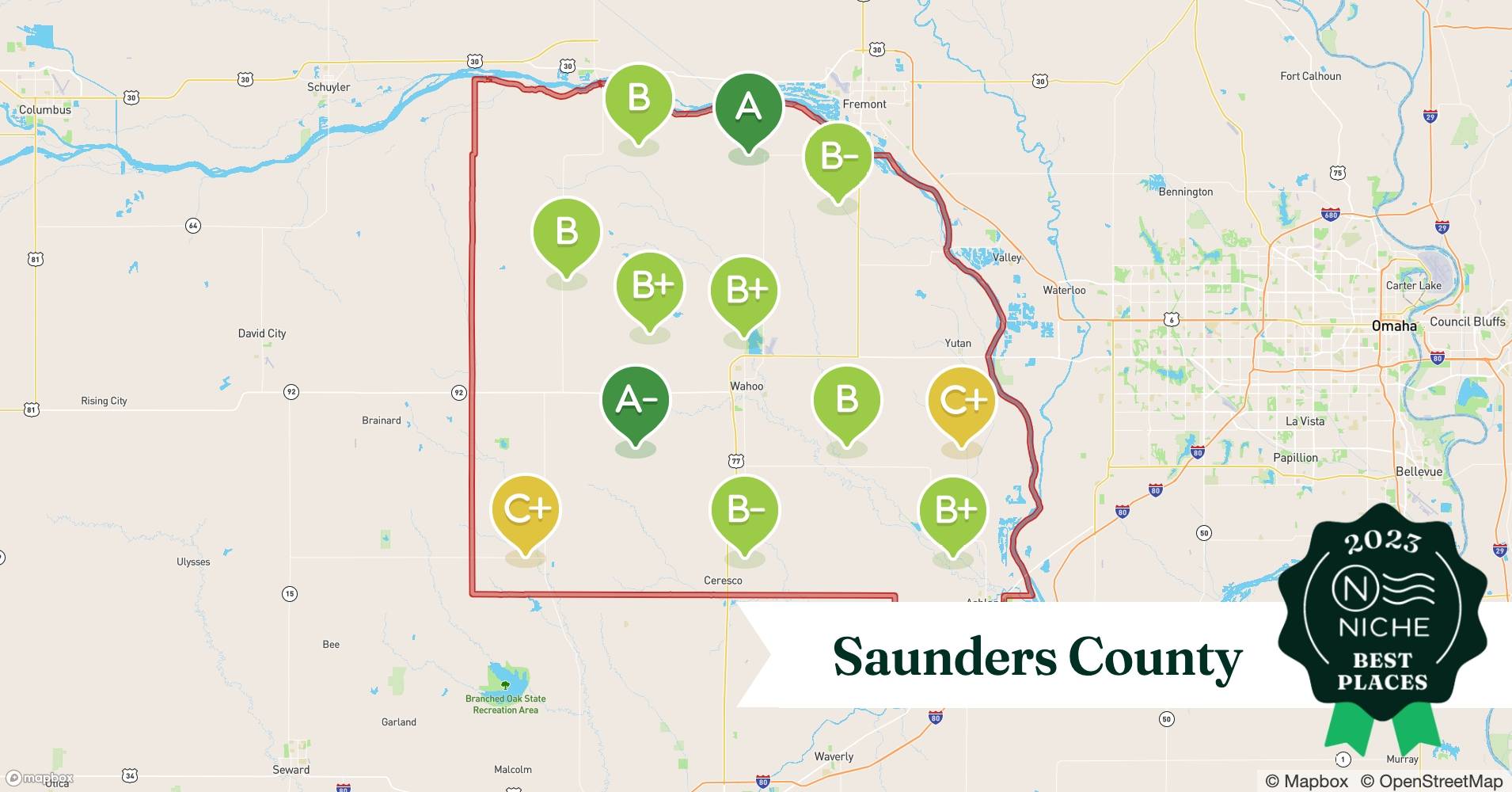 Best Saunders County ZIP Codes to Live In Niche