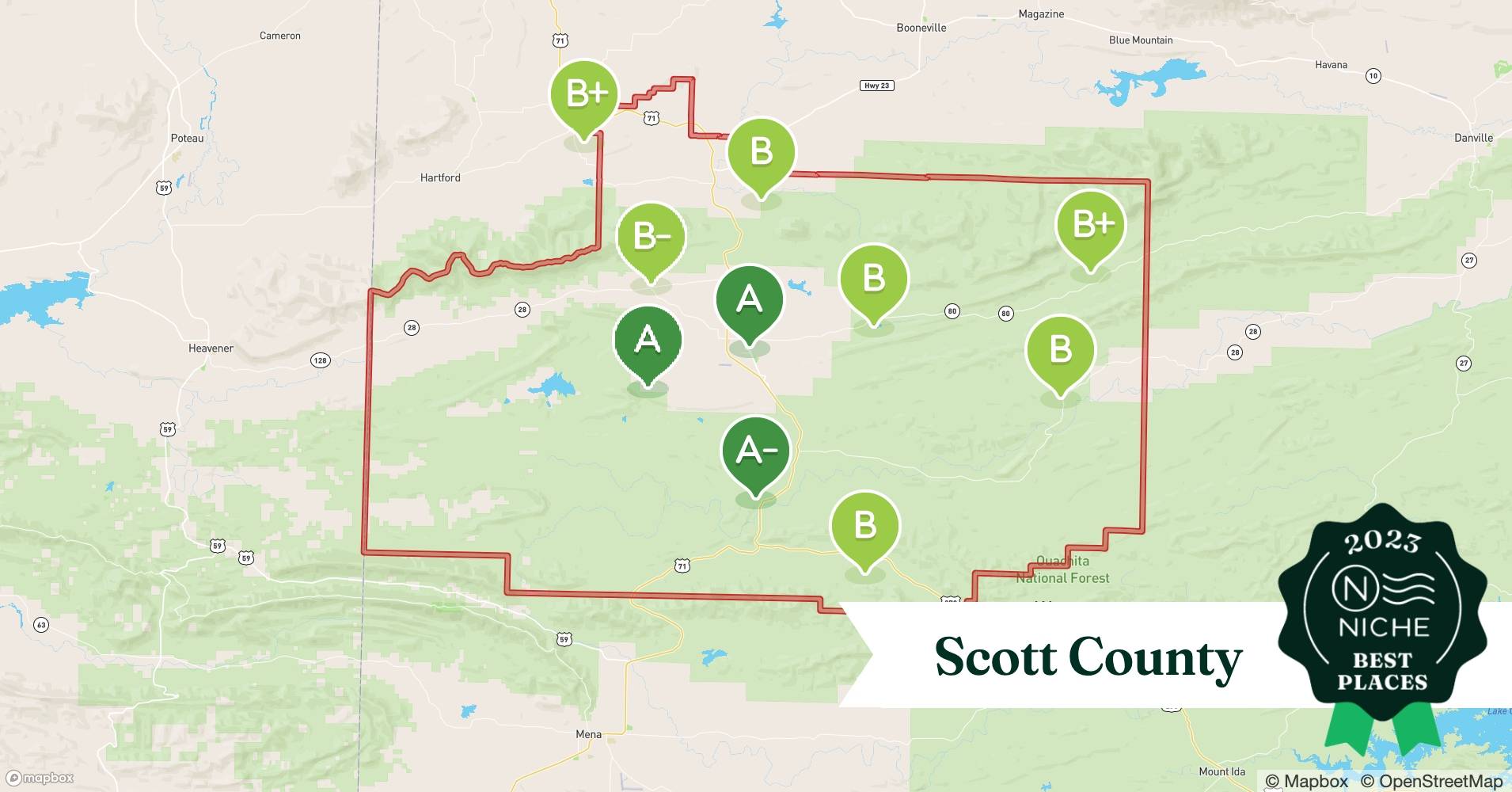 2023 Best Places to Live in Scott County, AR Niche
