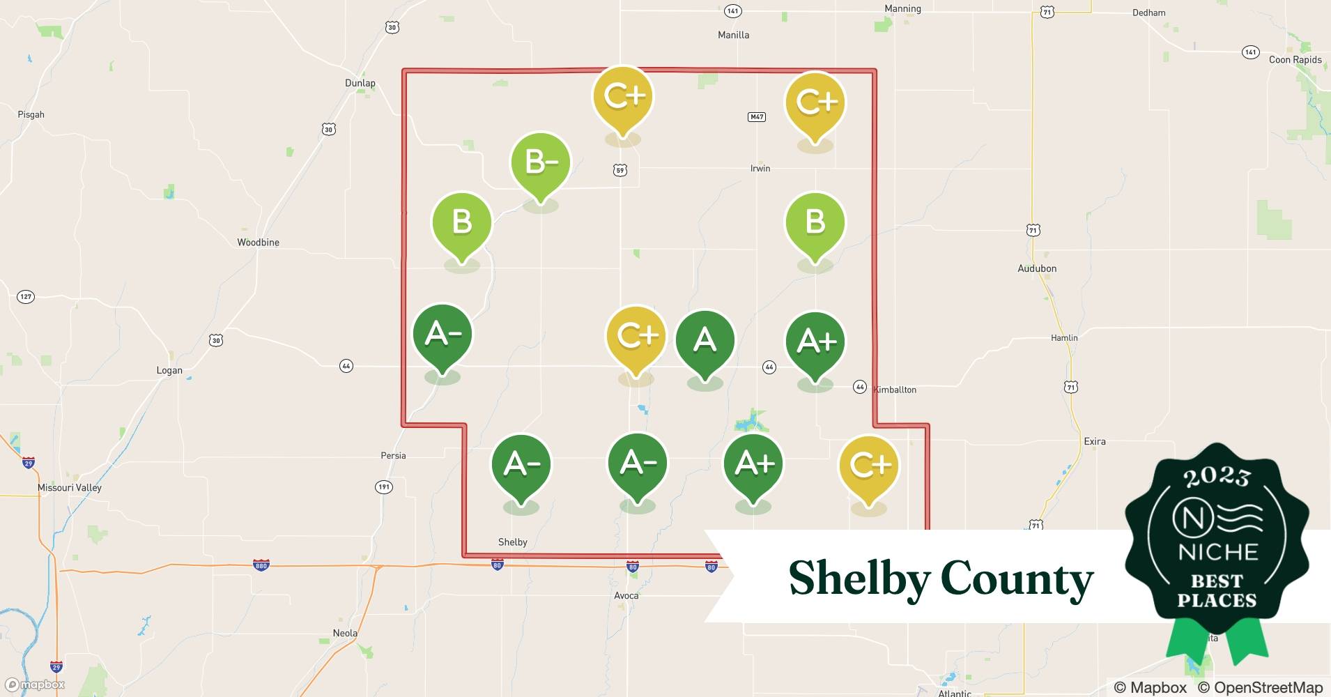 2023 Best Places to Live in Shelby County, IA Niche