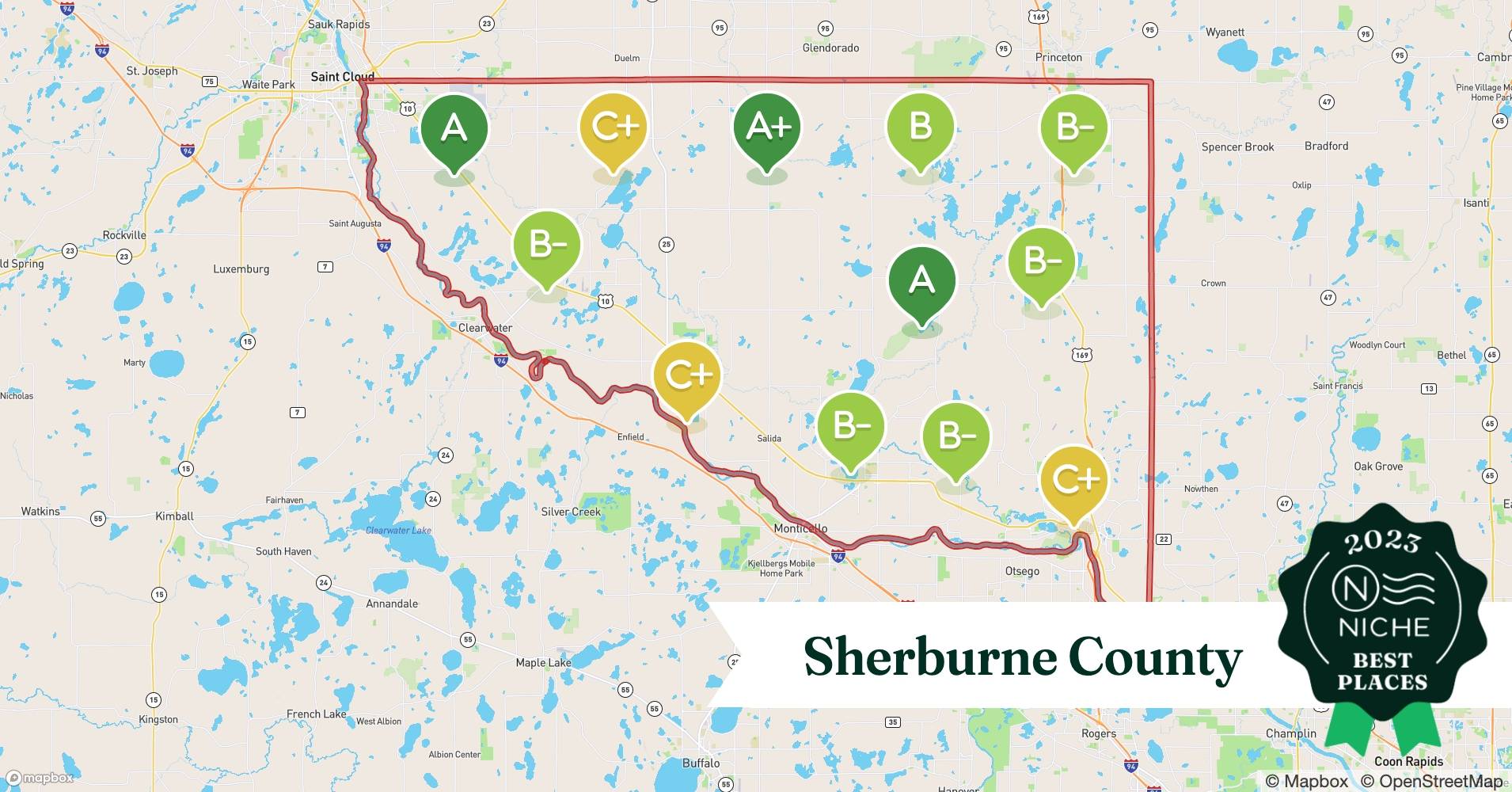 2023 Best Places to Live in Sherburne County, MN Niche