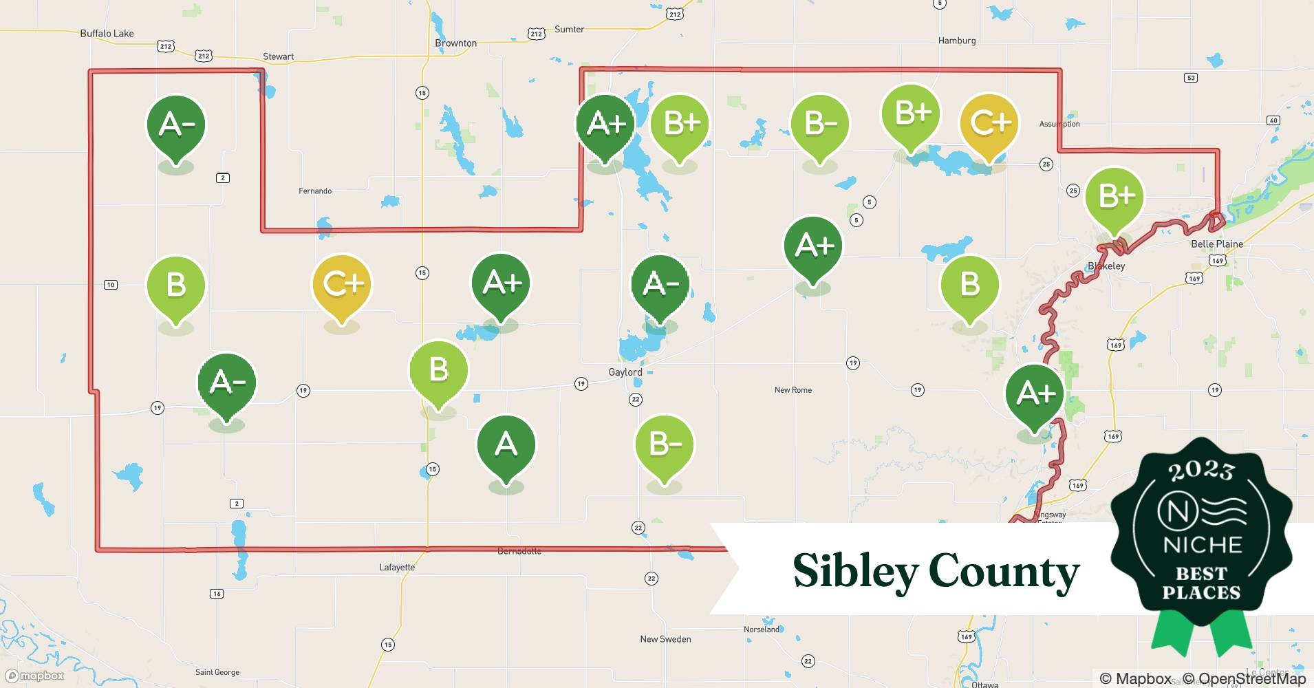 2023 Best Places to Live in Sibley County, MN Niche