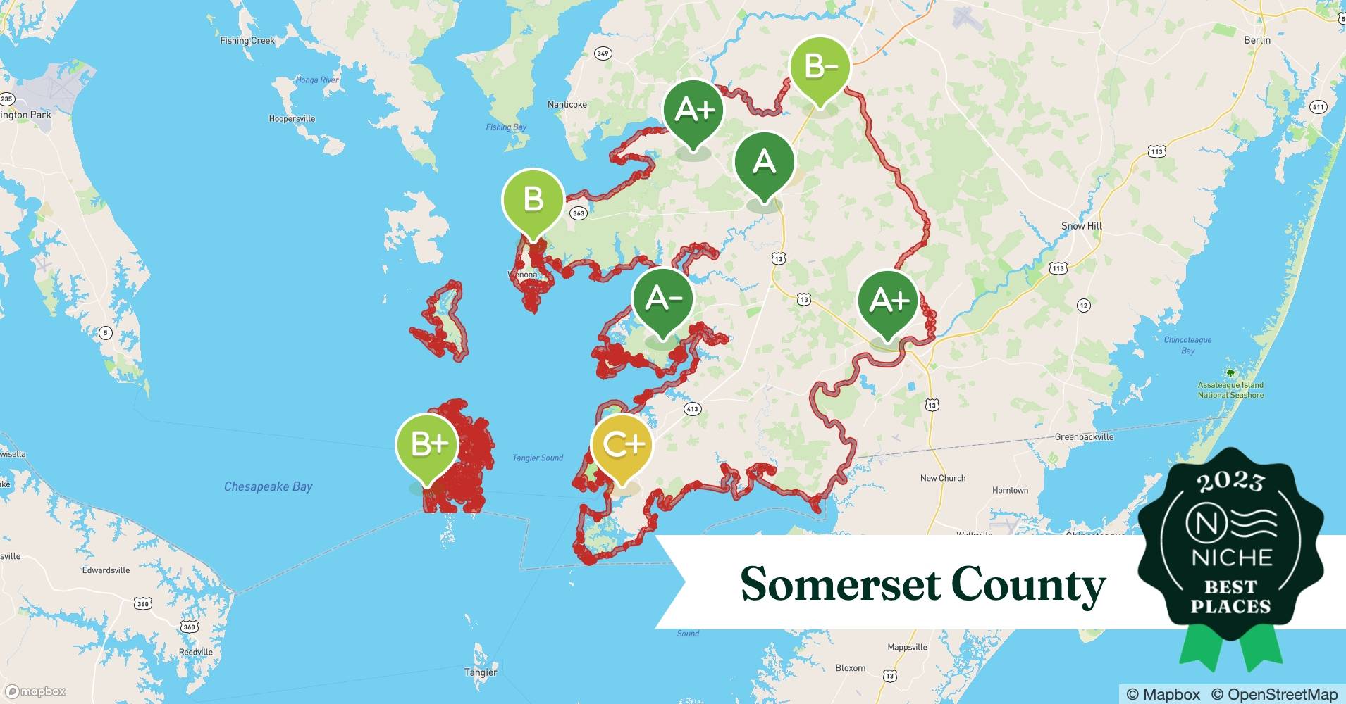 2023 Safe Places to Live in Somerset County, MD Niche
