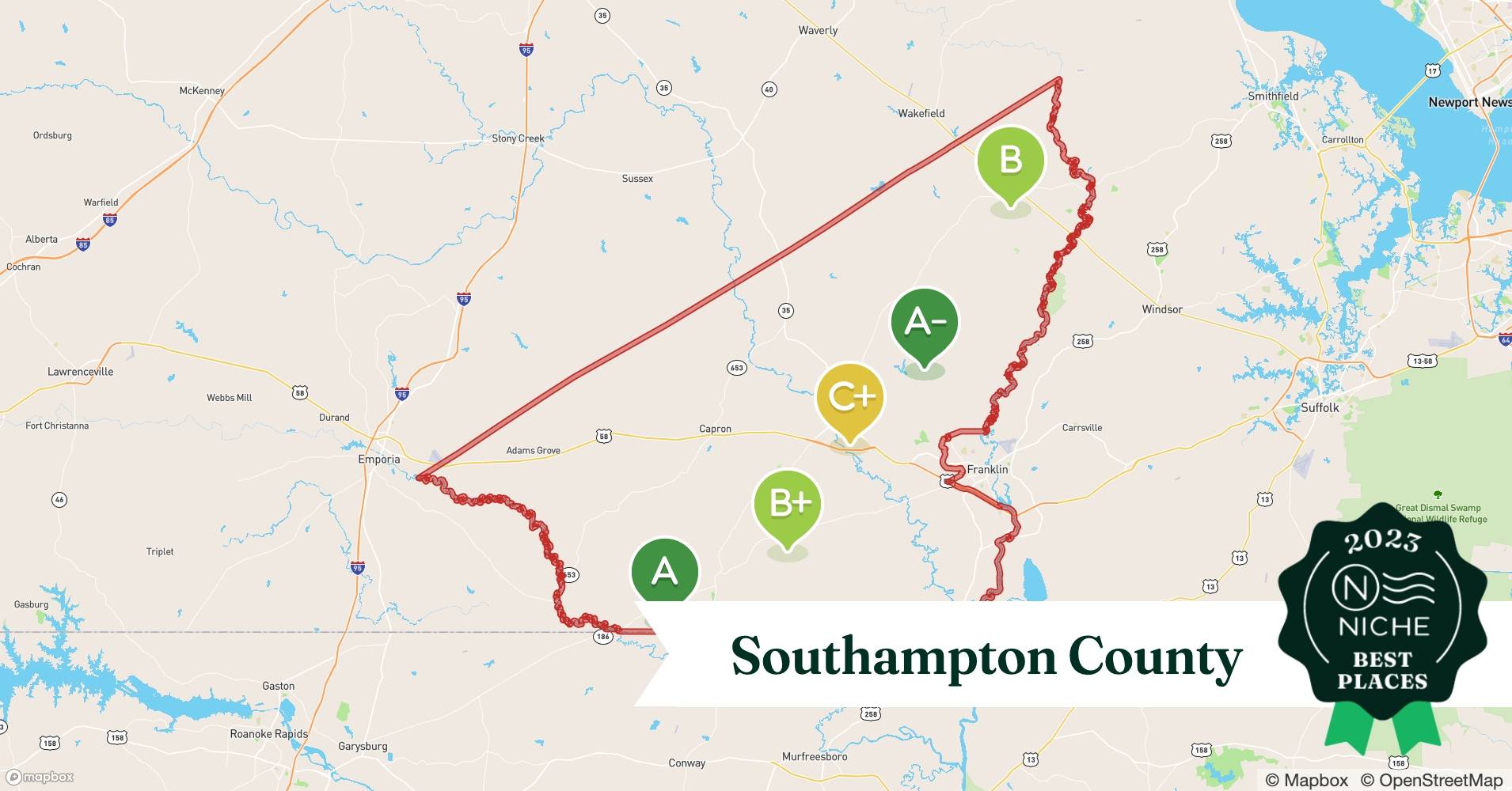 2023 Safe Places to Live in Southampton County, VA Niche